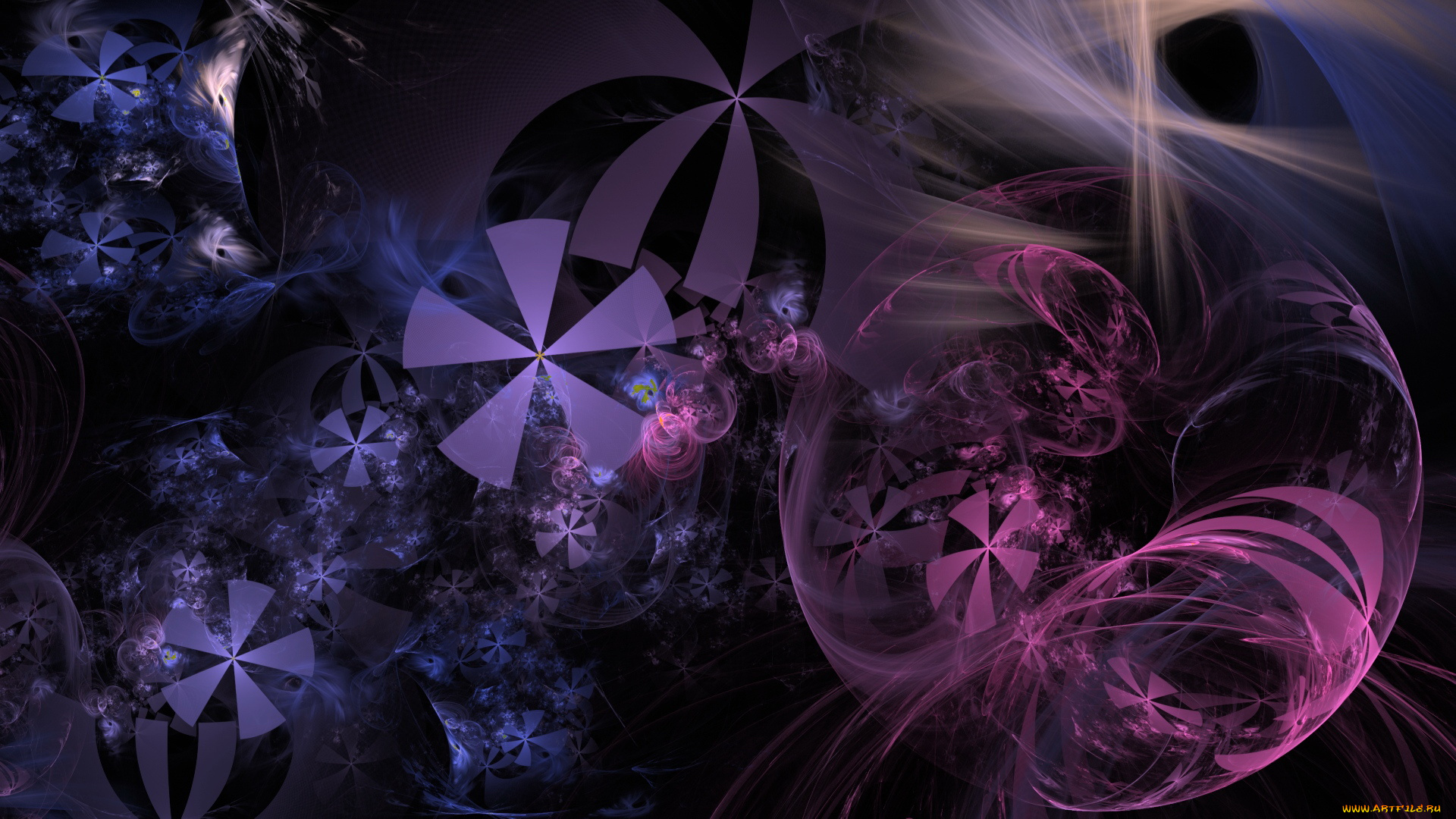 3д, графика, fractal, фракталы, абстракция, узор