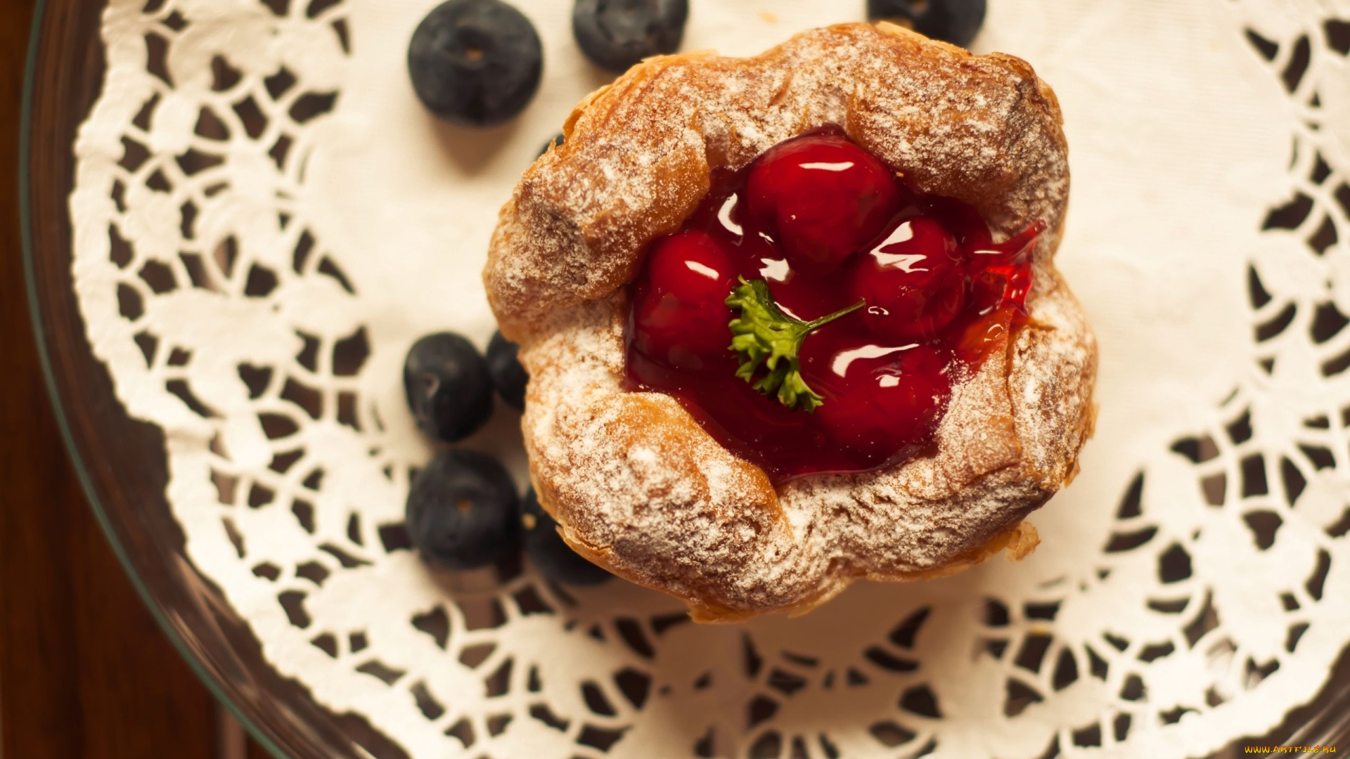 еда, пирожные, кексы, печенье, ягоды