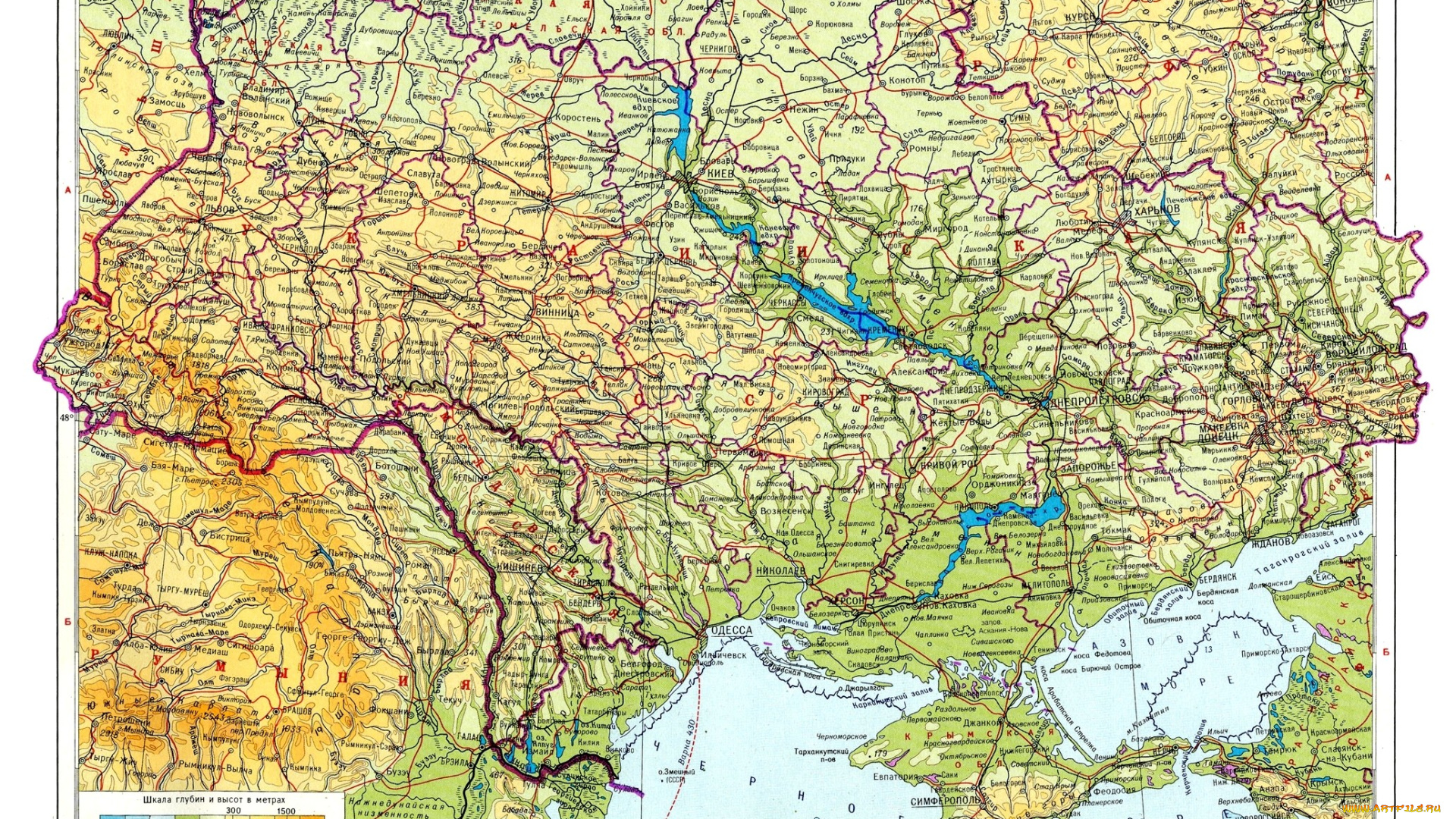 карта, украины, разное, глобусы, карты, города, украина, дороги