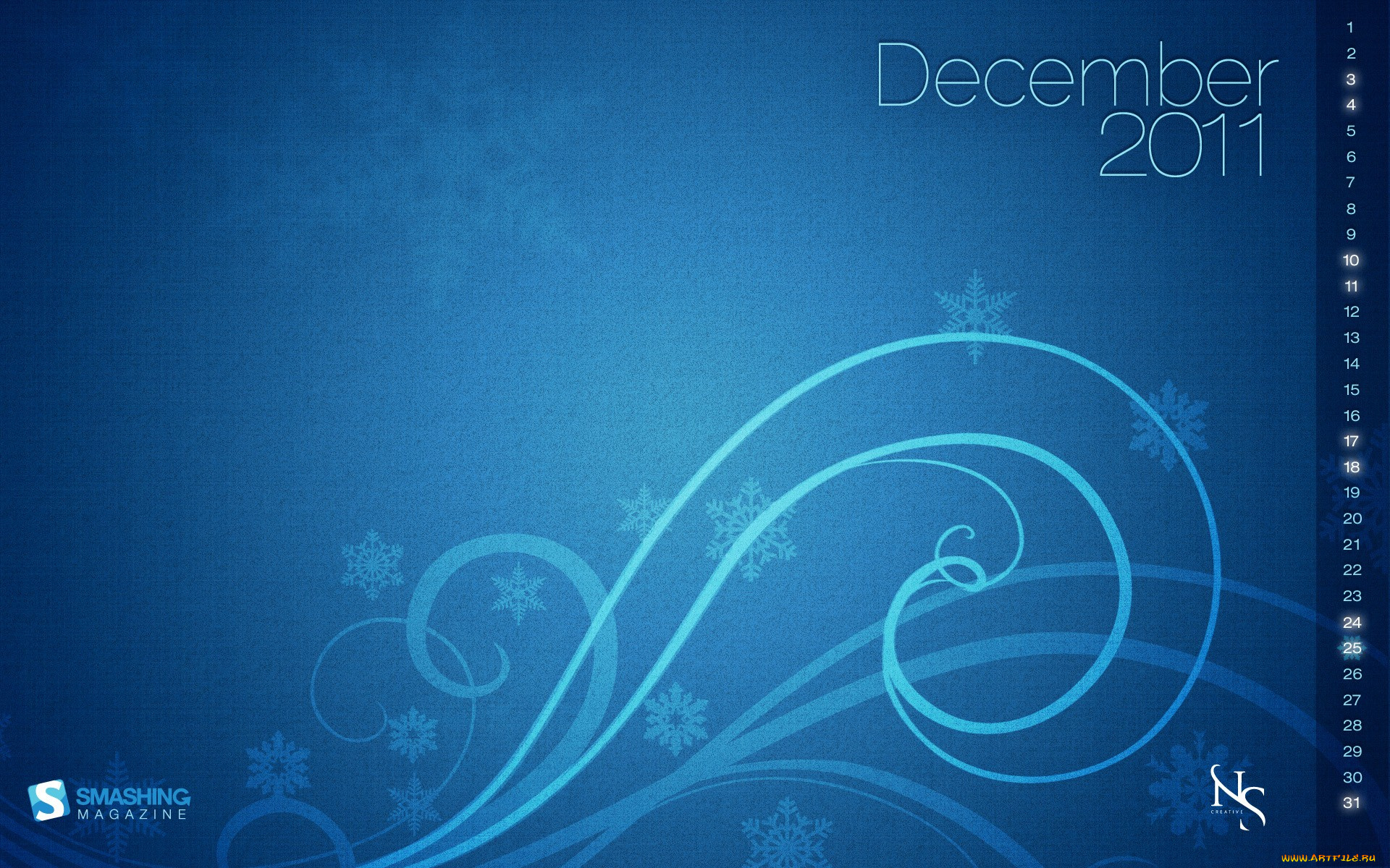 календари, рисованные, векторная, графика, снежинки