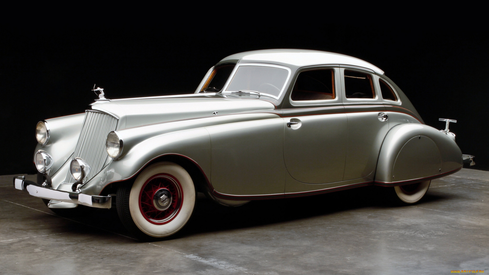 автомобили, классика, silver