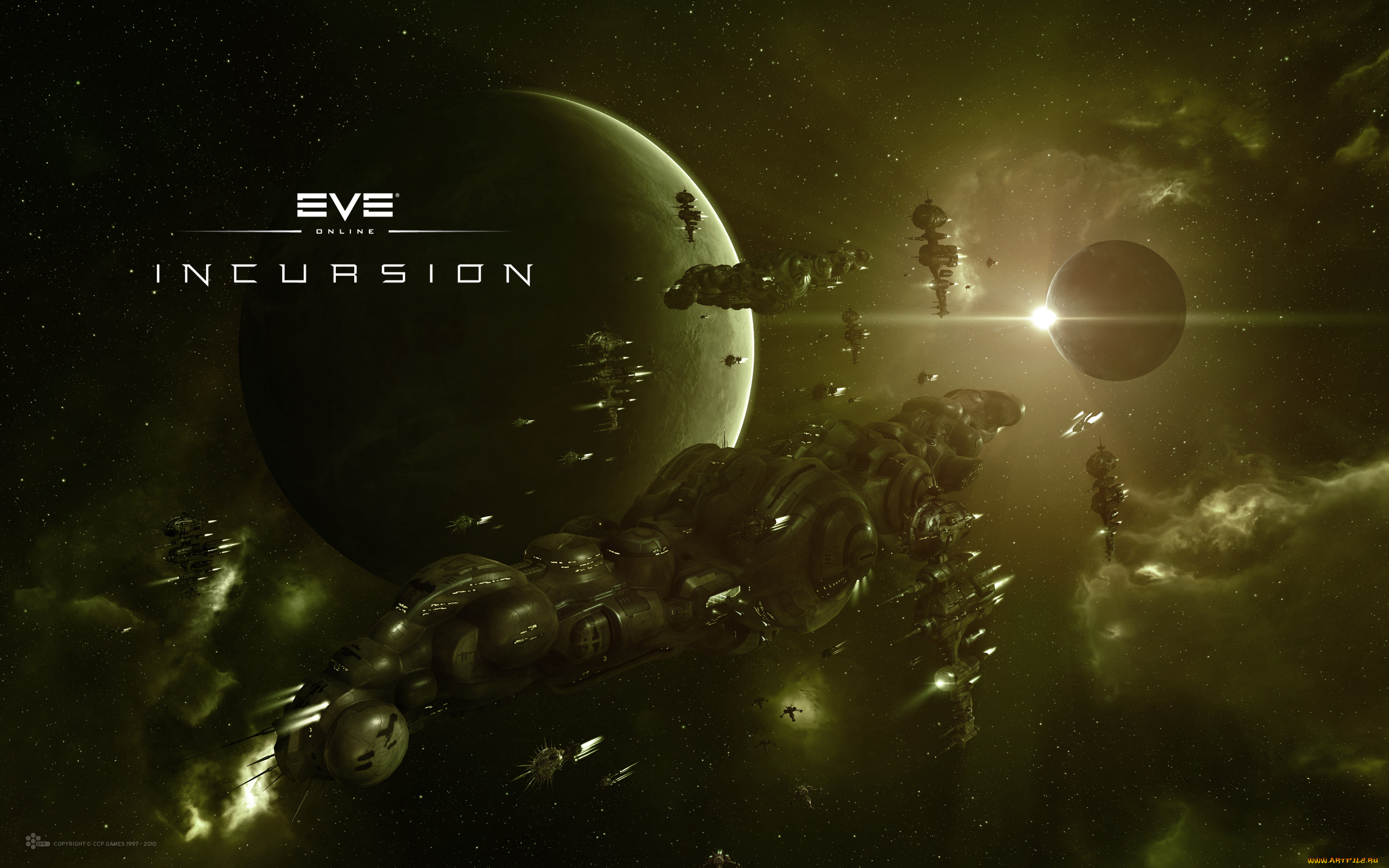 eve, online, видео, игры, retribution