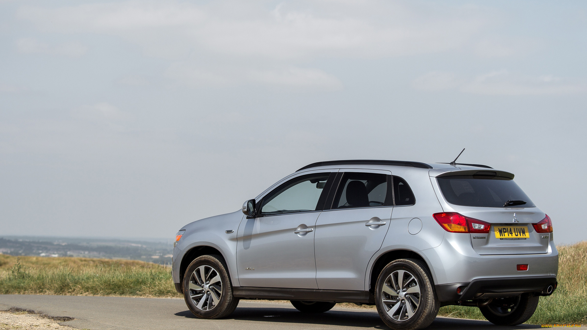 автомобили, mitsubishi, uk-spec, asx, 4, 2014, серый