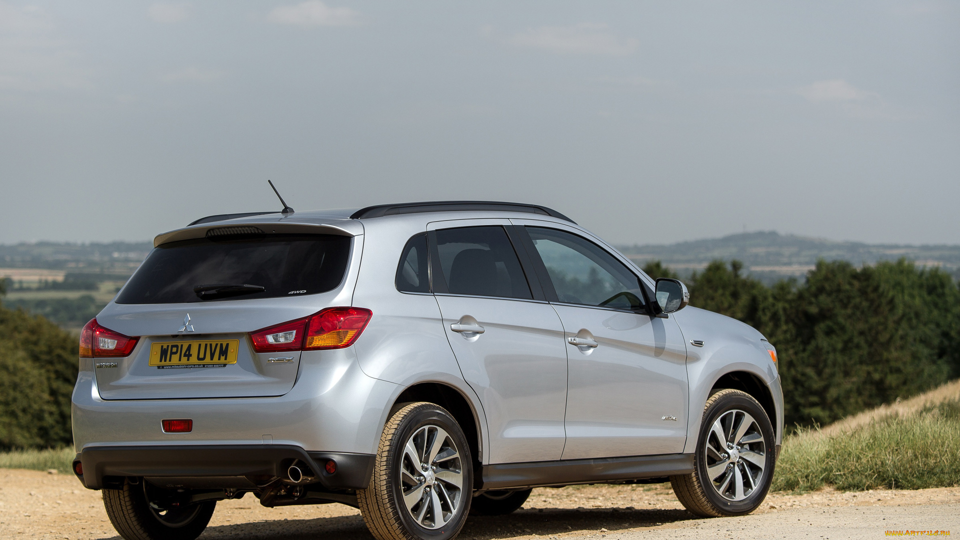 автомобили, mitsubishi, uk-spec, asx, 4, 2014, г, серый