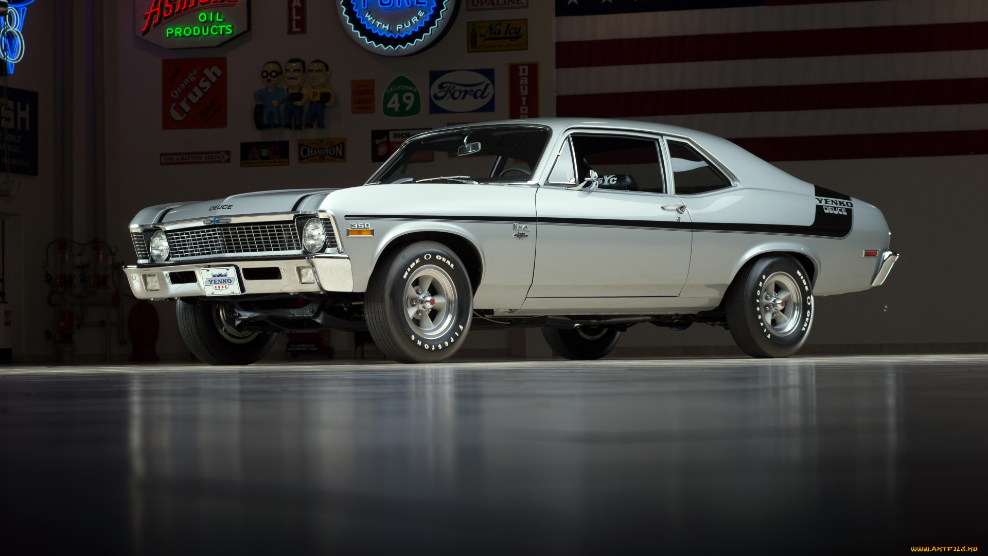 chevrolet, nova, 350, yenko, deuce, автомобили, chevrolet, nova