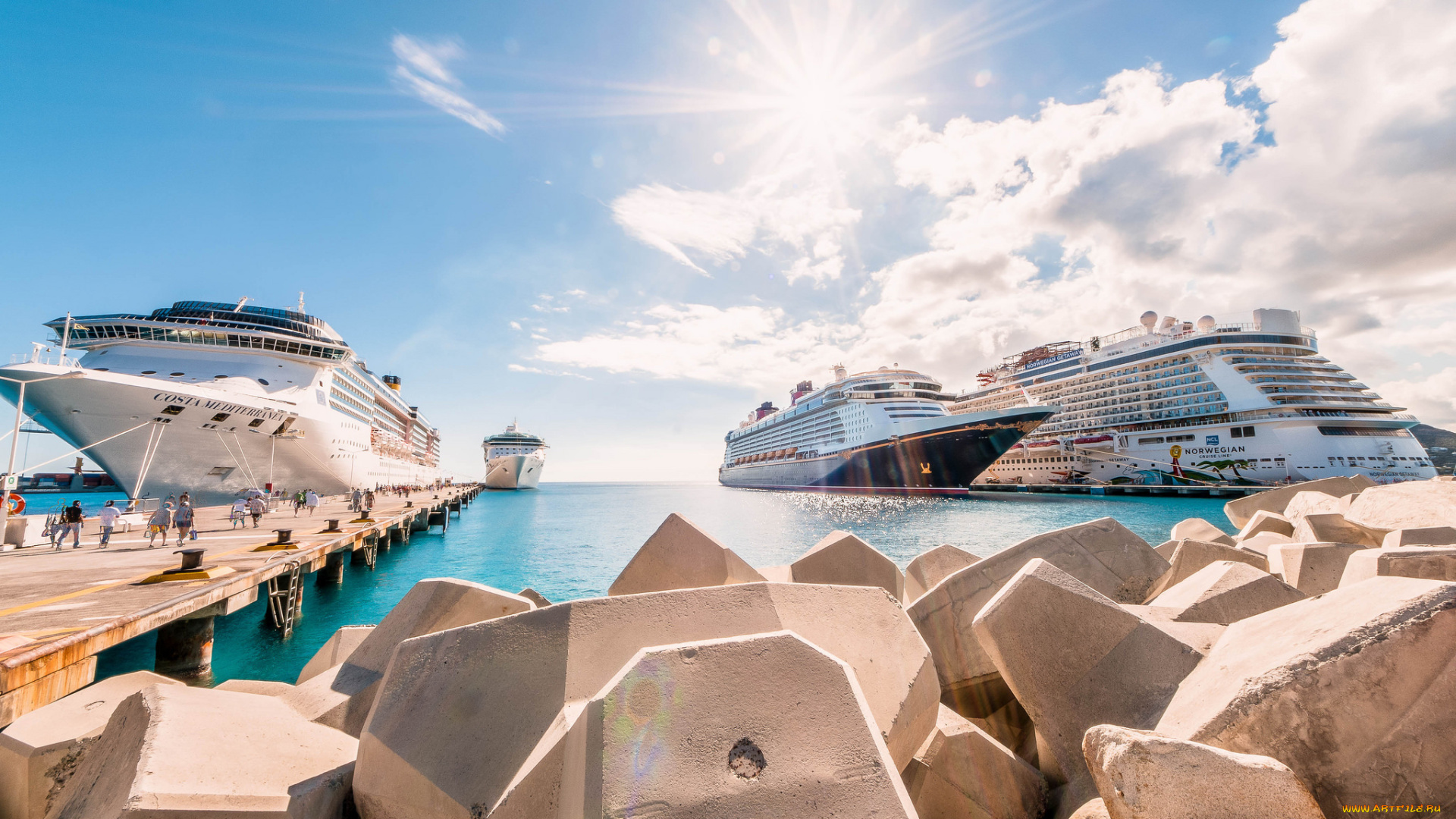 disney, fantasy, &, friends, in, st, maarten, корабли, лайнеры, порт, причалы, суда