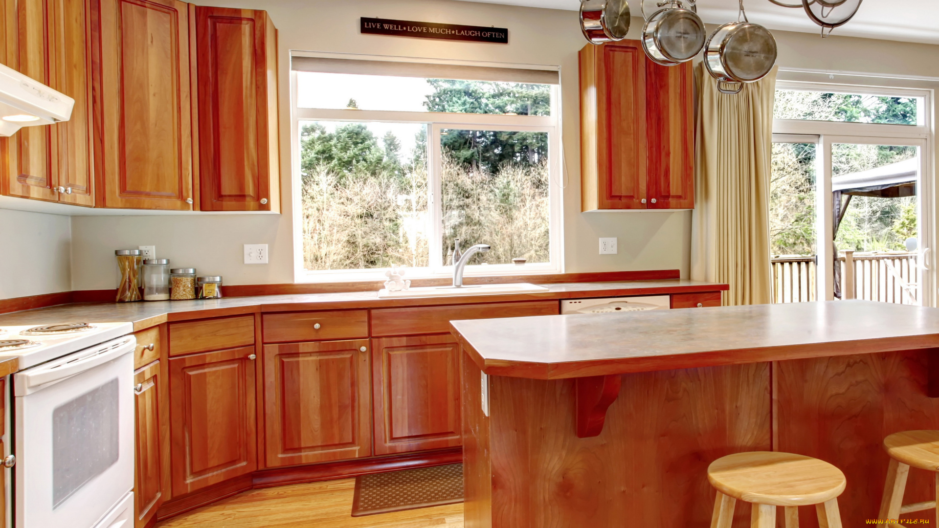 интерьер, кухня, дизайн, мебель