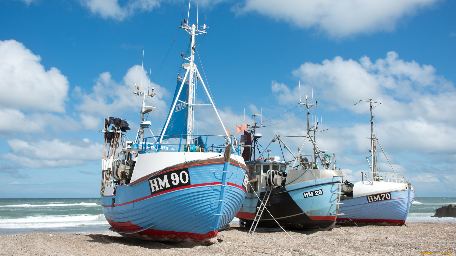 корабли, баркасы, , , буксиры, пляж, шнуны