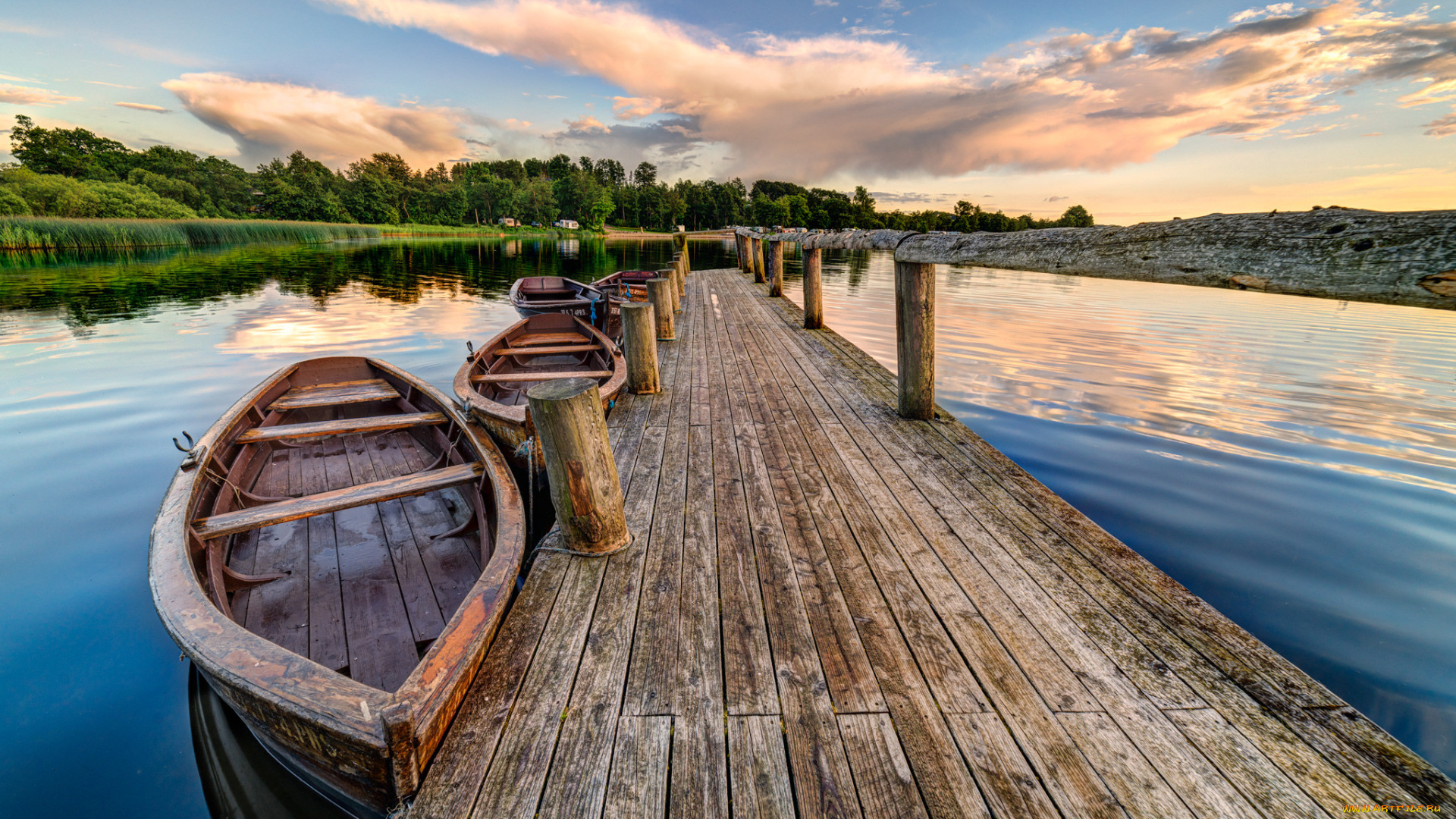 корабли, лодки, , шлюпки, река, пирс