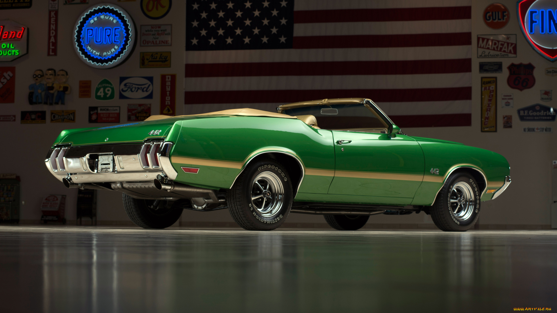 oldsmobile, 442, convertible, автомобили, oldsmobile, 442