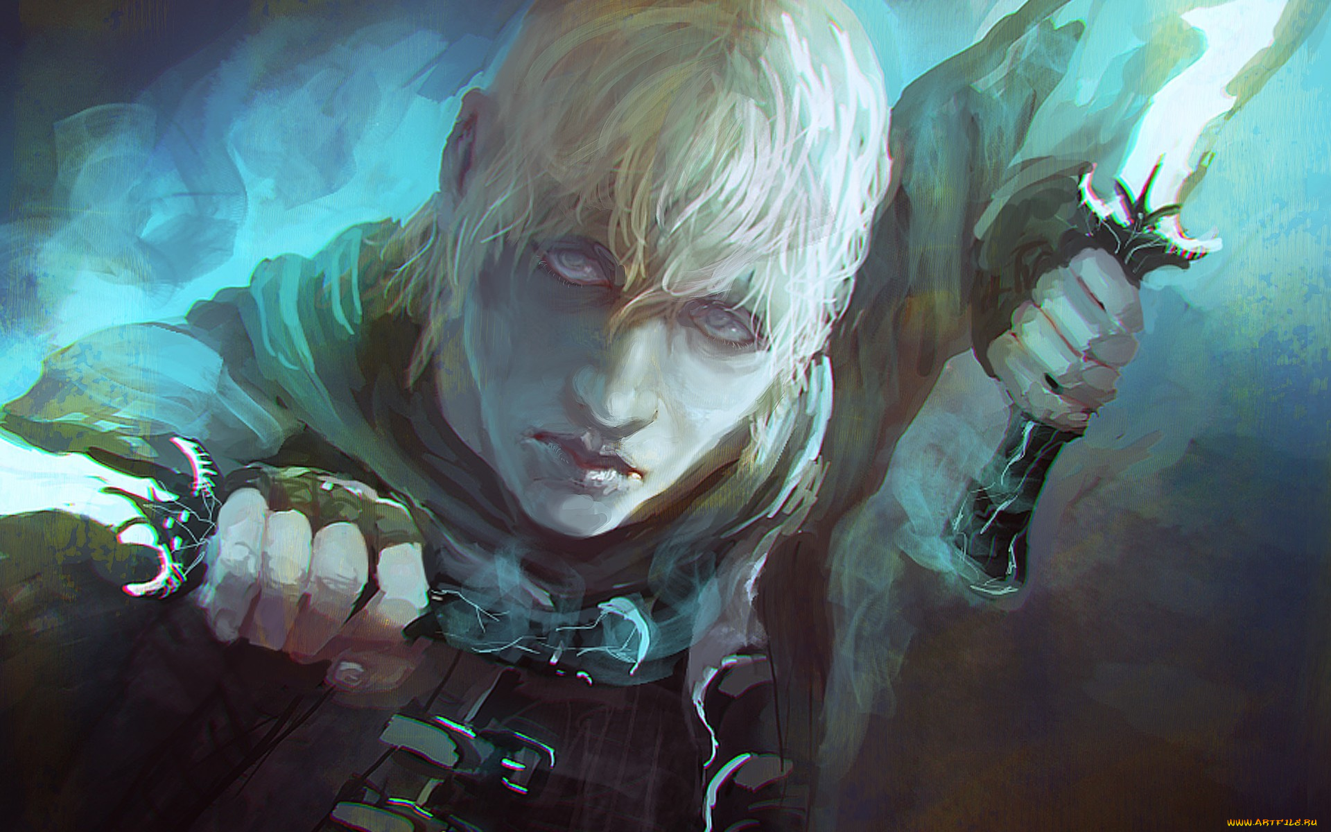 фэнтези, люди, маг, art, hedge, mage