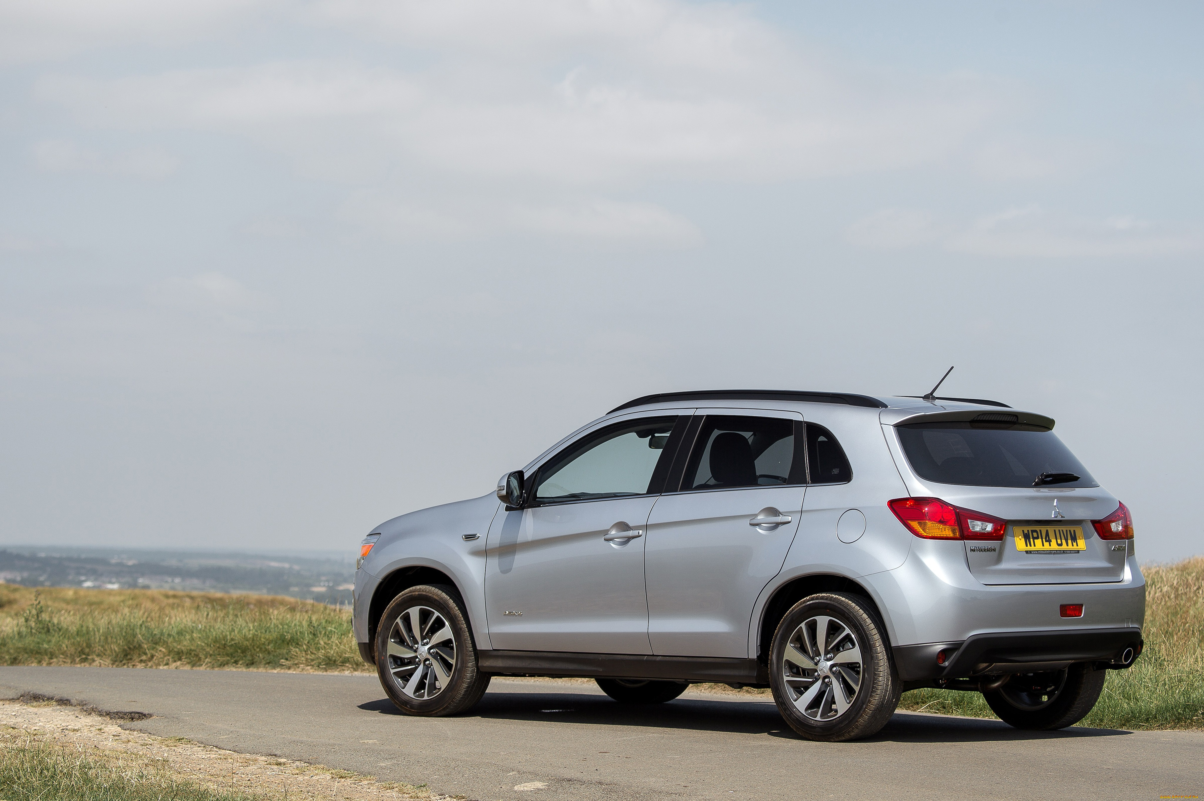 автомобили, mitsubishi, uk-spec, asx, 4, 2014, серый