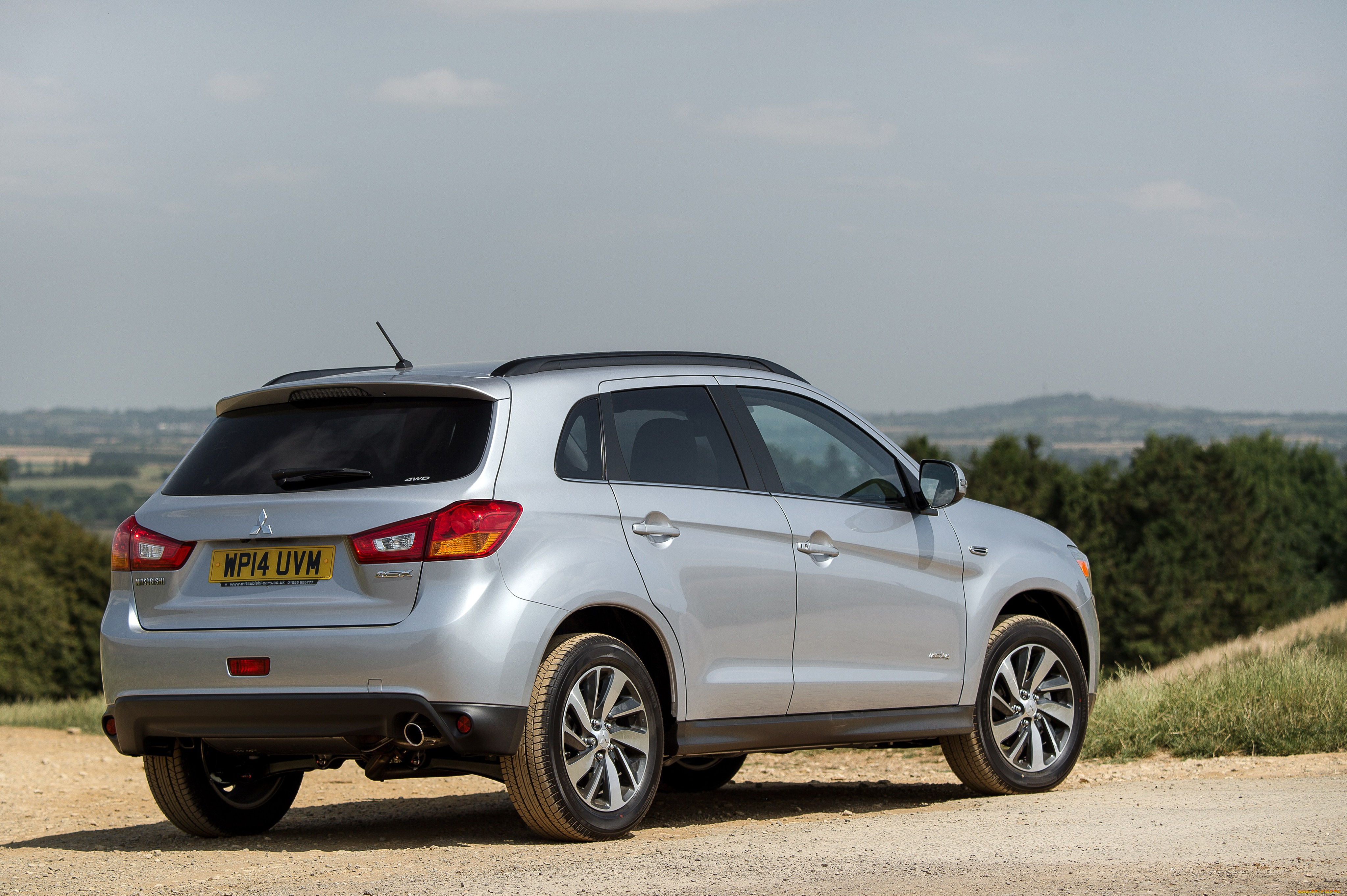 автомобили, mitsubishi, uk-spec, asx, 4, 2014, г, серый