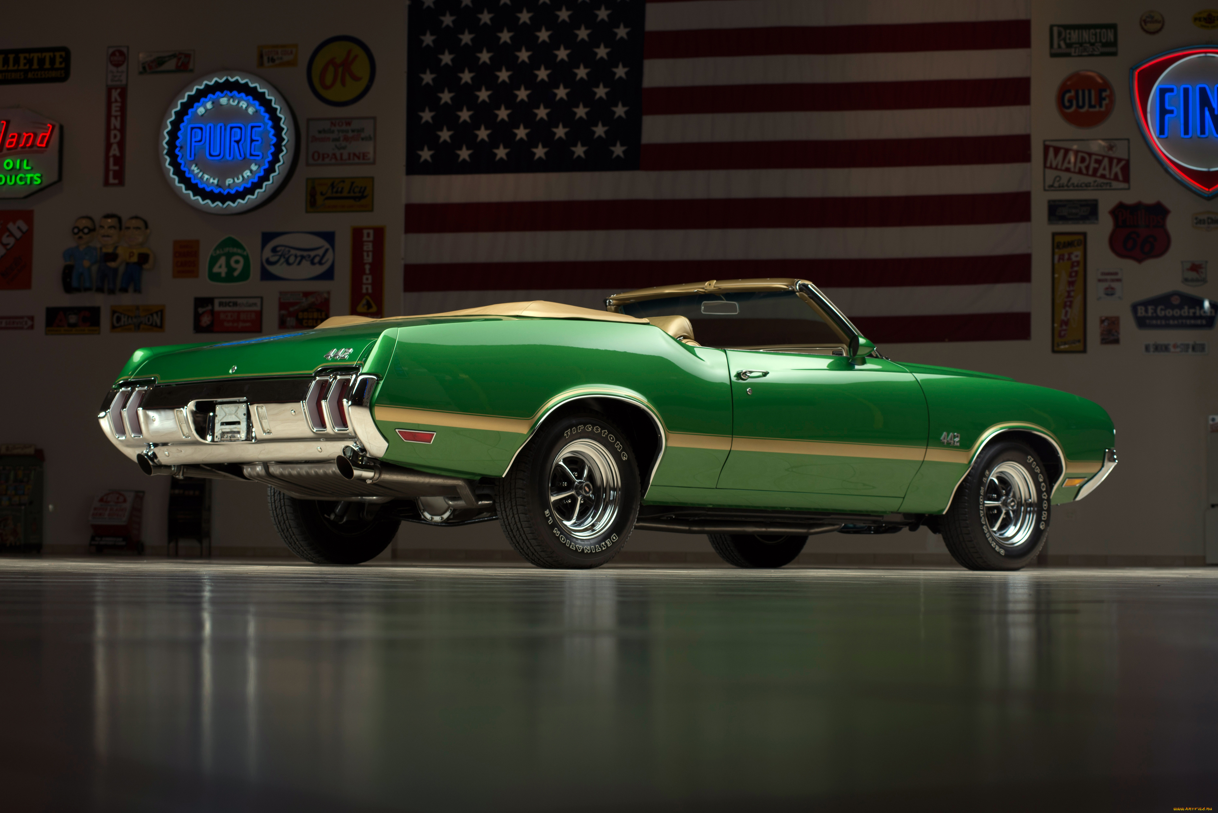 oldsmobile, 442, convertible, автомобили, oldsmobile, 442