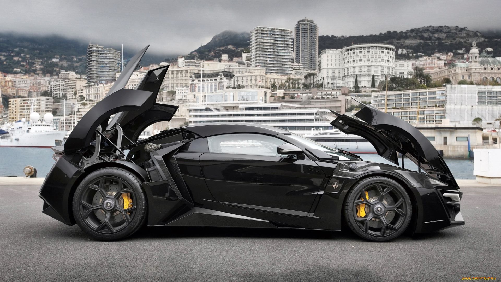 автомобили, -unsort, lykan, темный, 2014г, hyper, sport