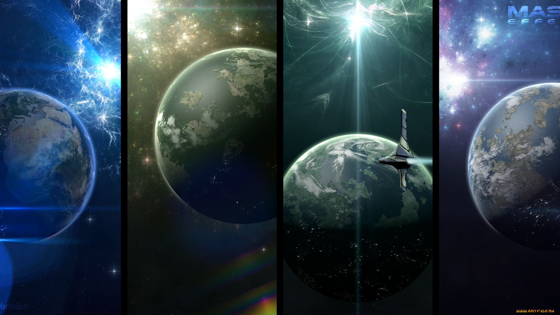 видео, игры, mass, effect, звезды, галактика, планеты, вселенная