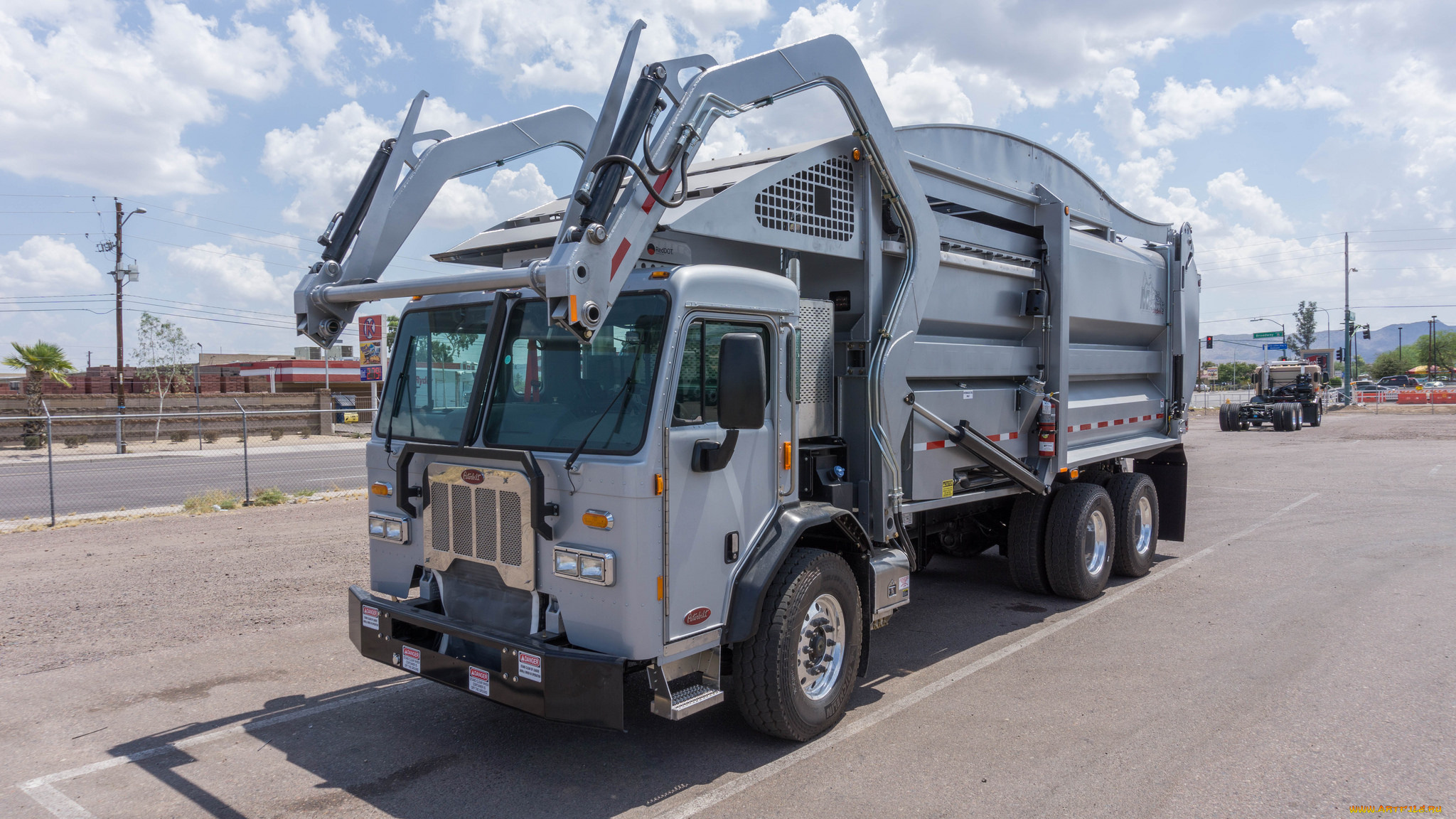 автомобили, мусоровозы, мусорщик