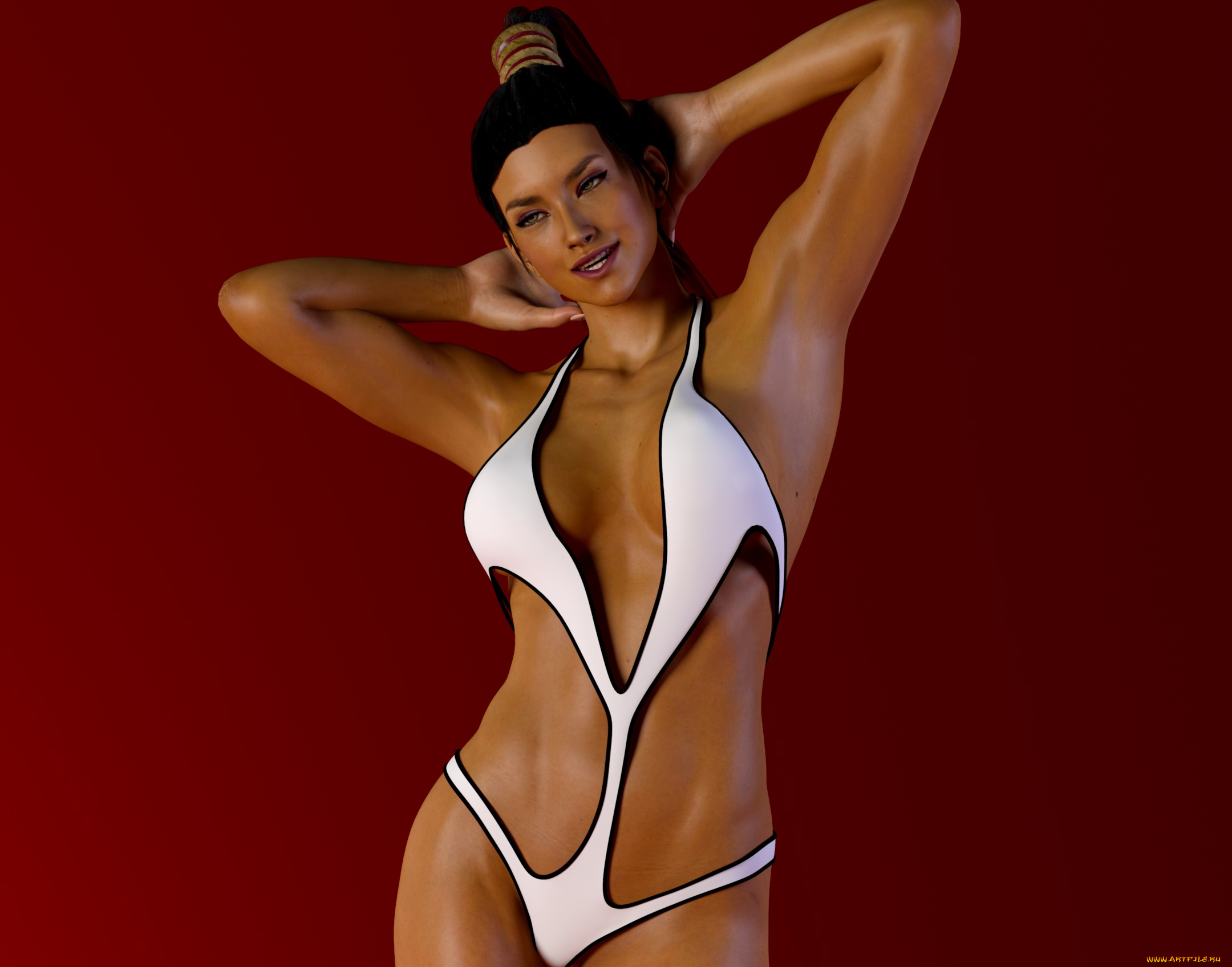 3д, графика, люди, , people, взгляд, фон, девушка