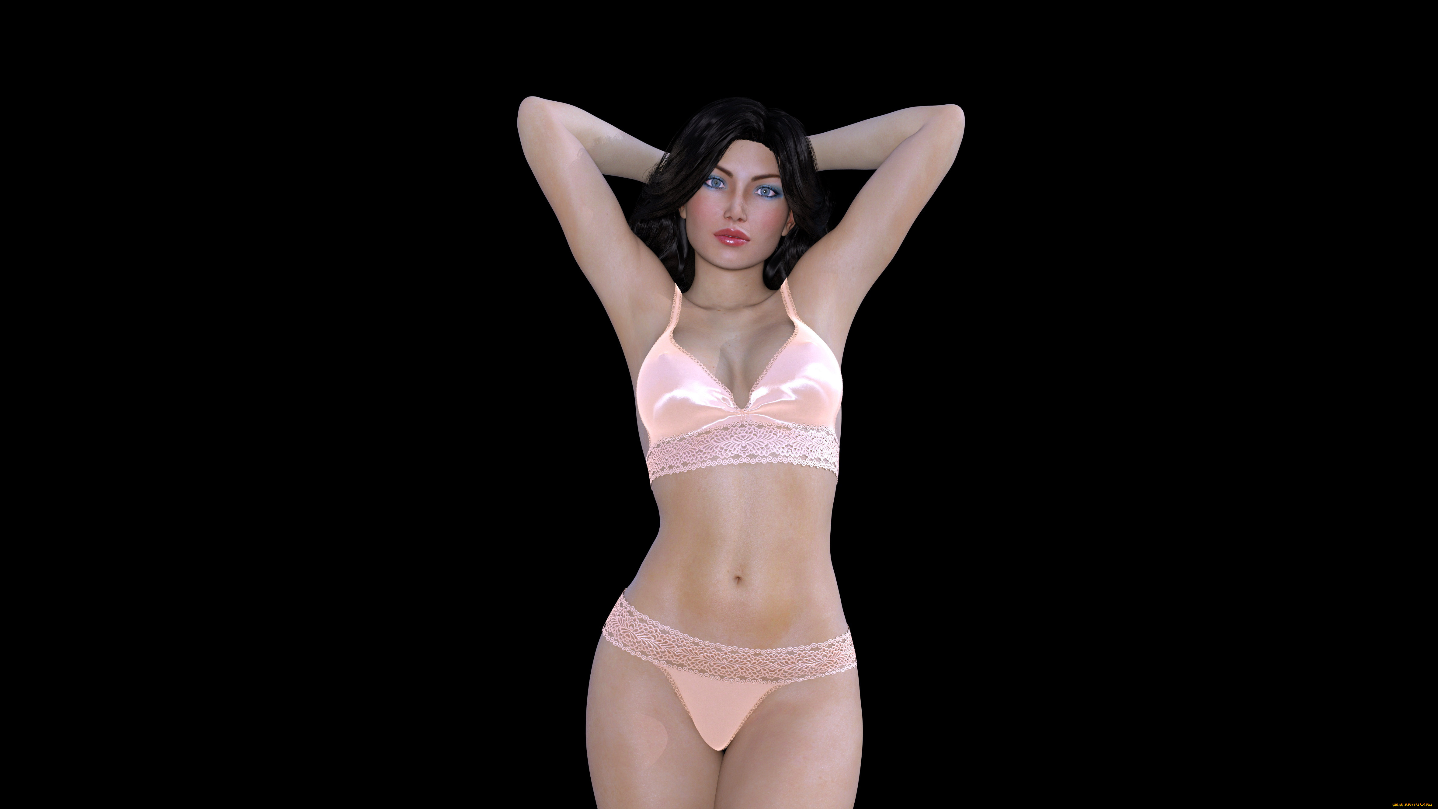 3д, графика, люди, , people, фон, взгляд, девушка