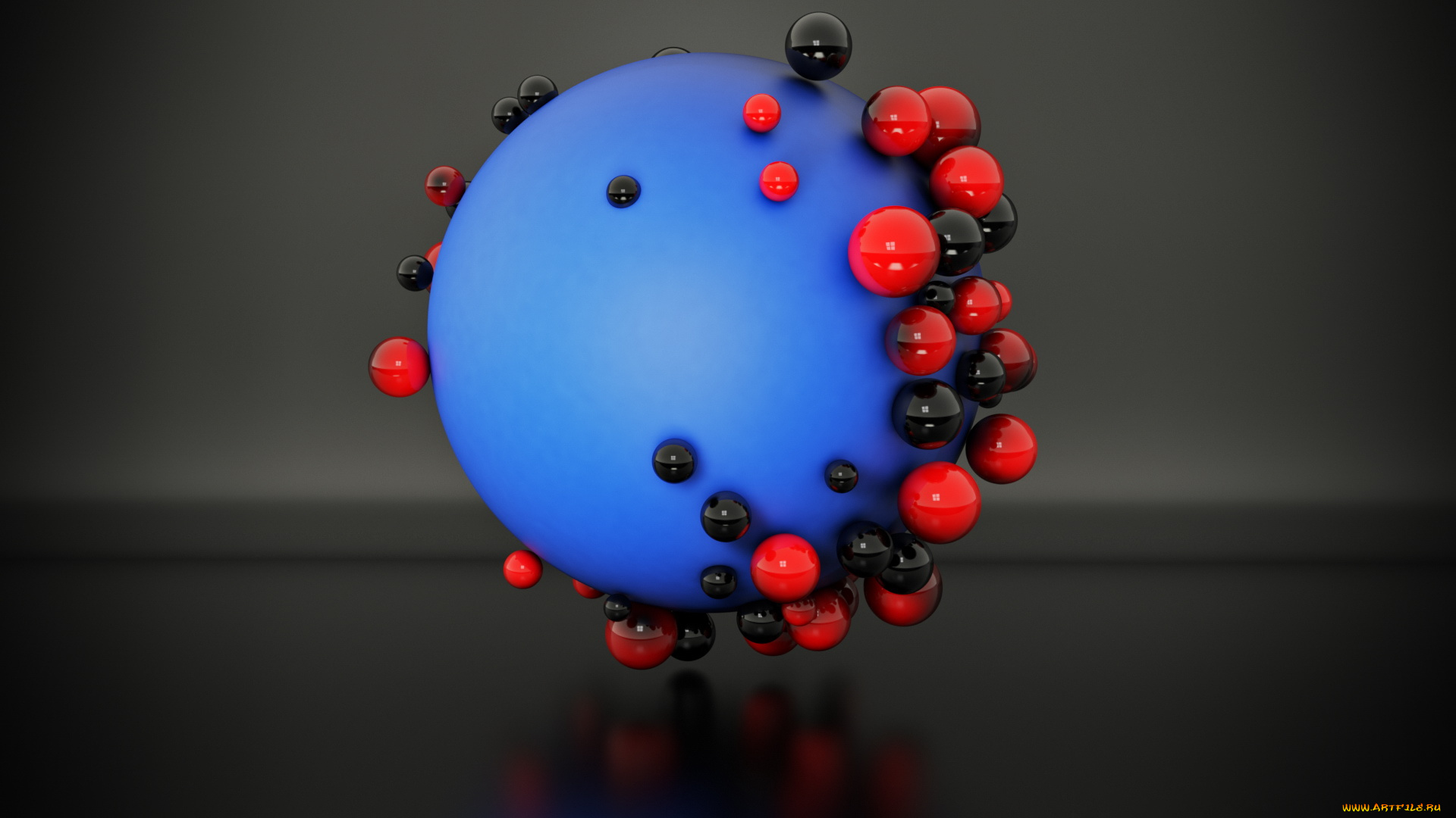 3д, графика, шары, , balls, шары