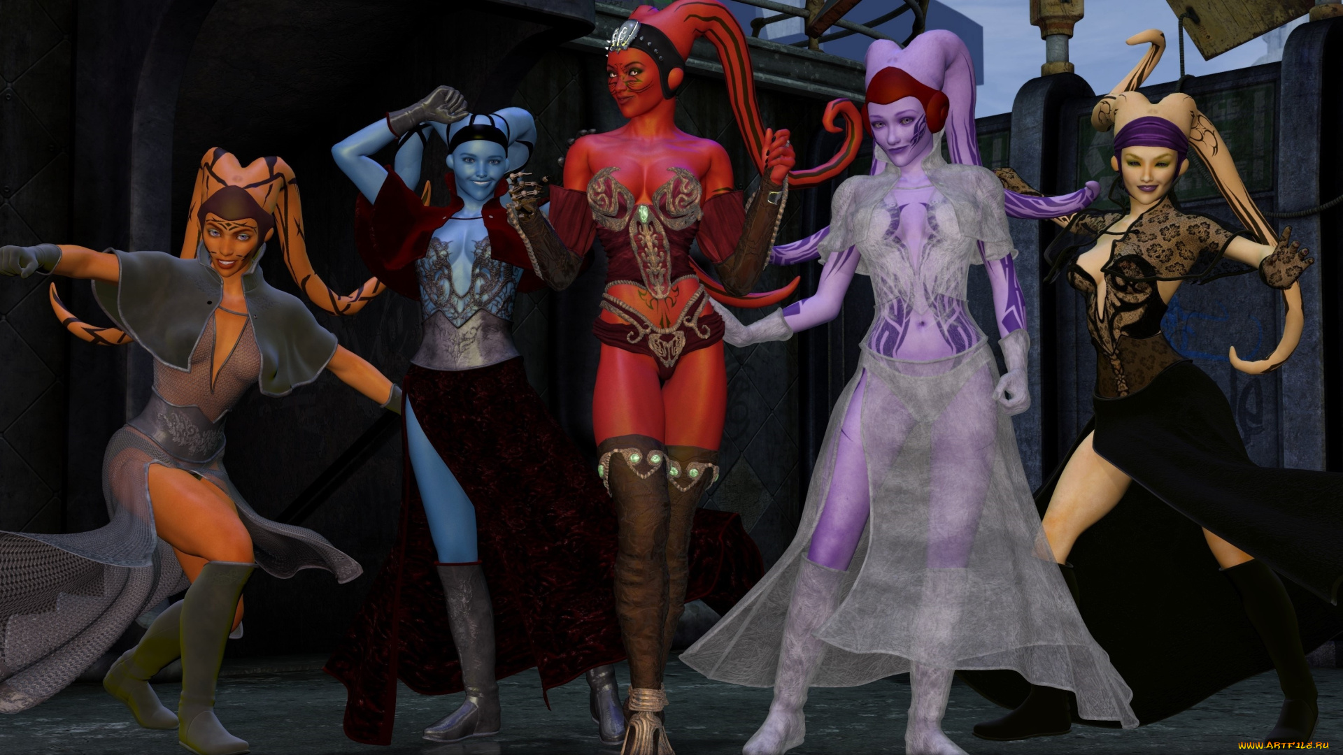 3д, графика, существа, , creatures, взгляд, халки, фон