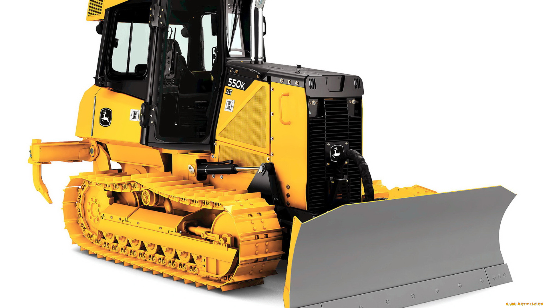 техника, бульдозеры, на, гусенецах, john, deere