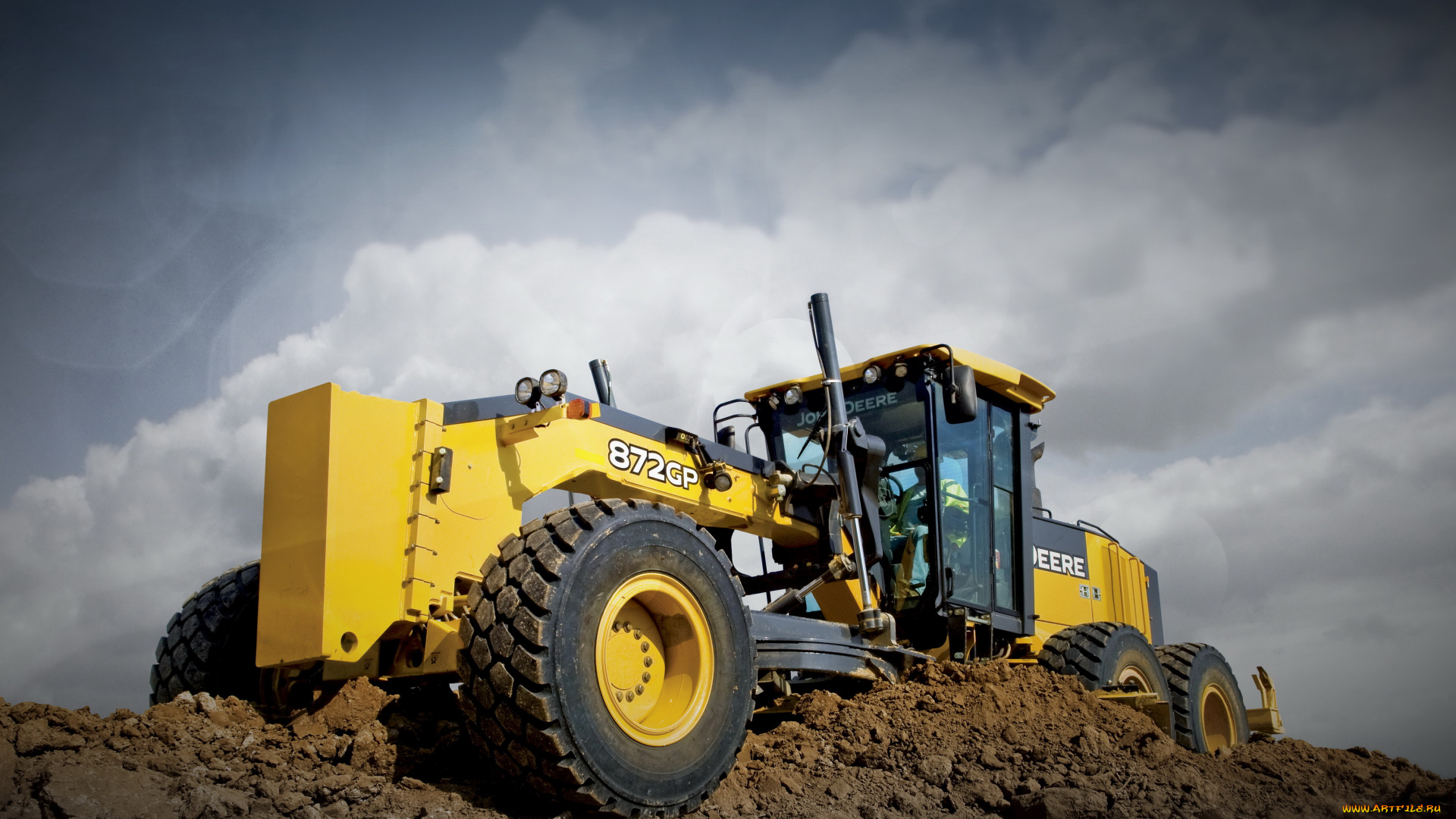 техника, грейдеры, john, deere