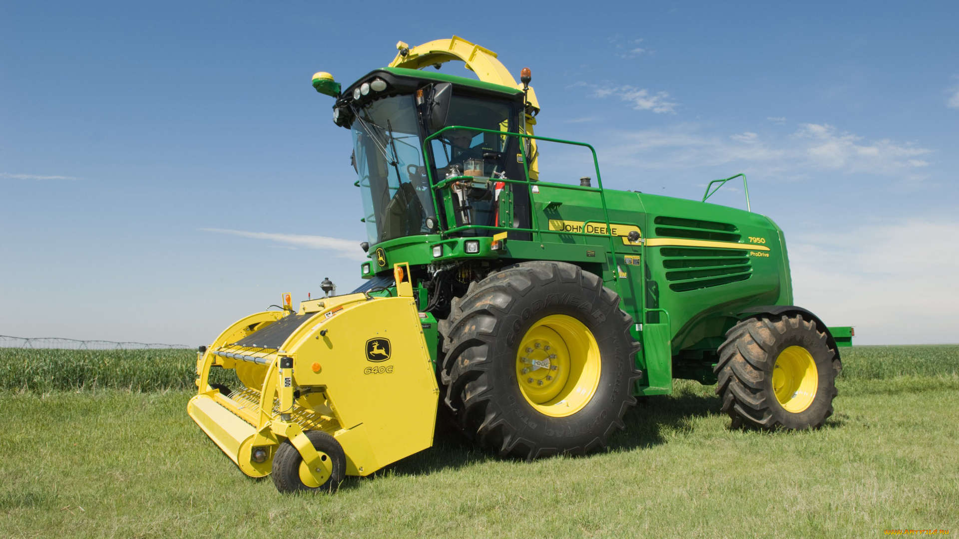 техника, комбайны, john, deere