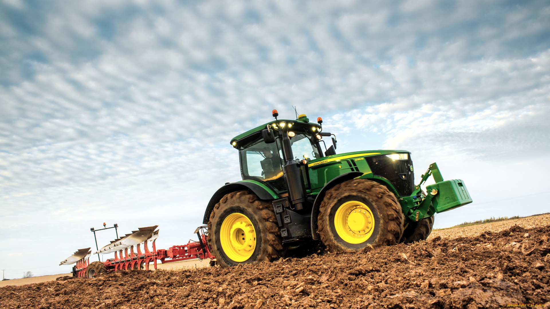 техника, тракторы, john, deere