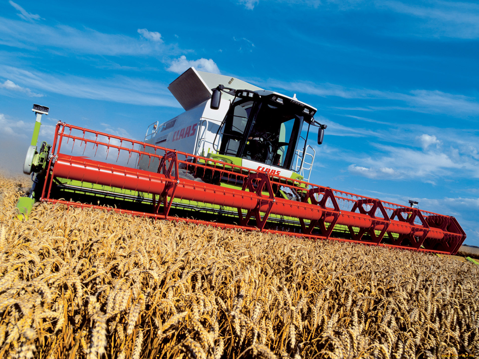техника, комбайны, claas