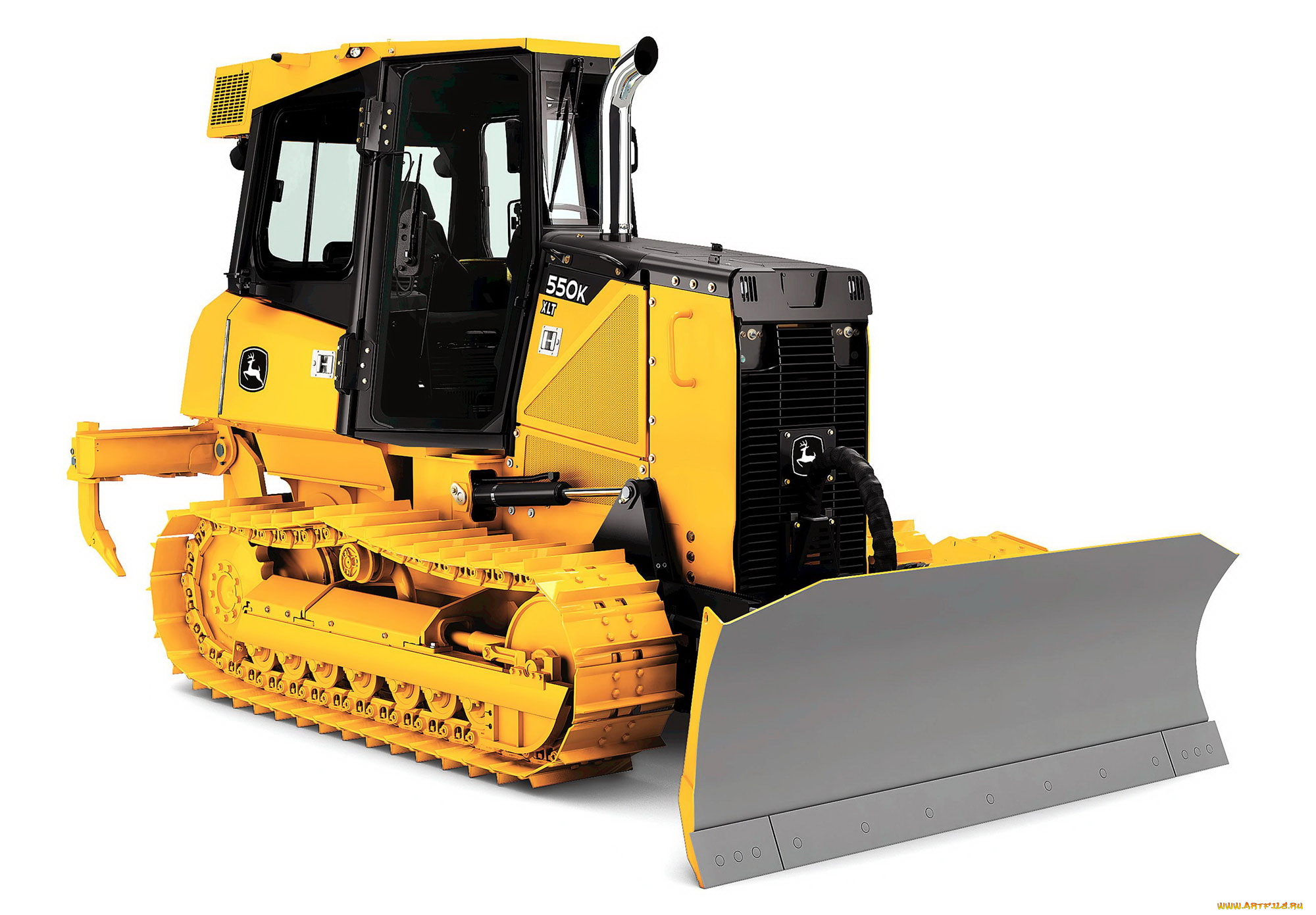 техника, бульдозеры, на, гусенецах, john, deere