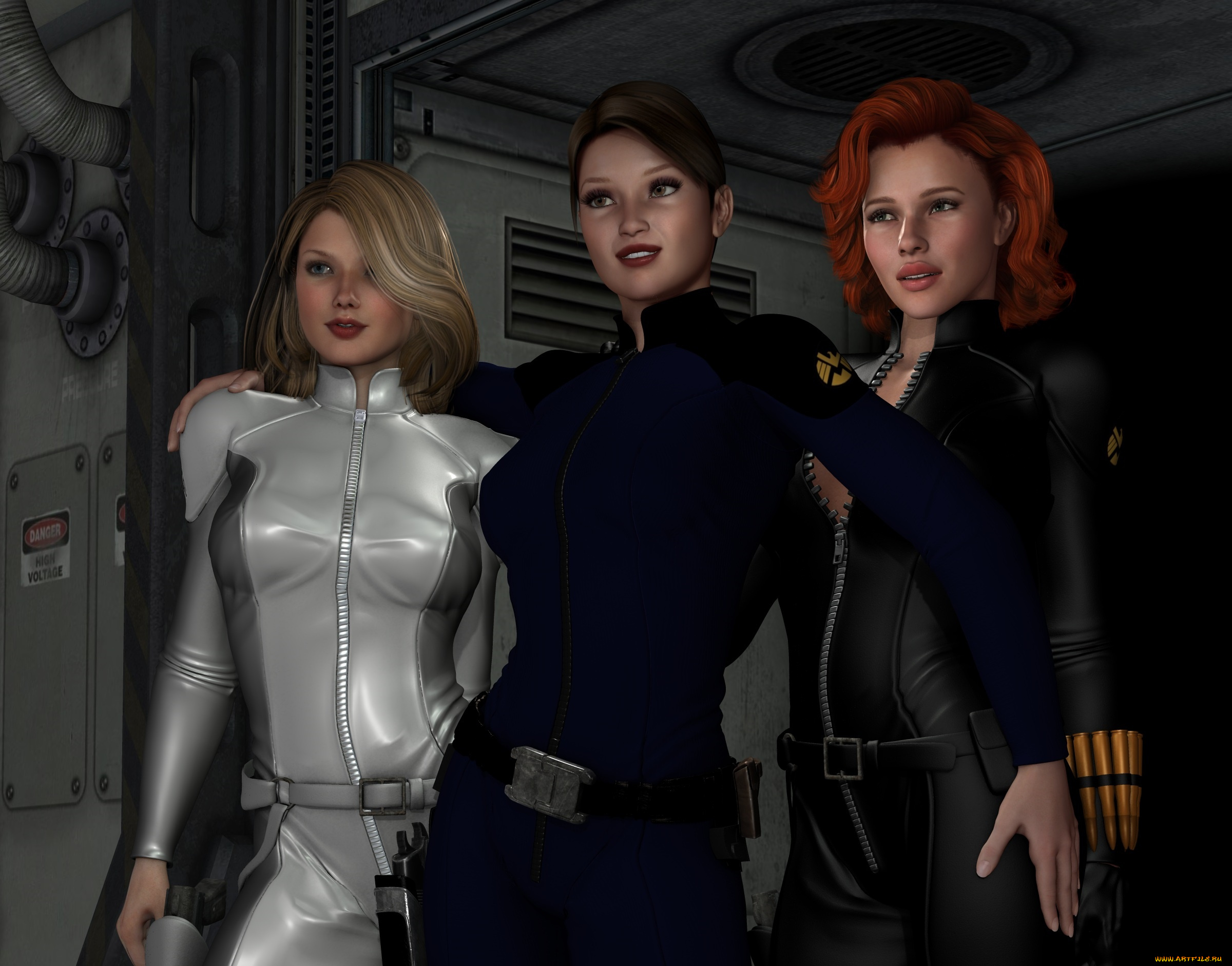 3д, графика, люди, , people, фон, взгляд, девушки