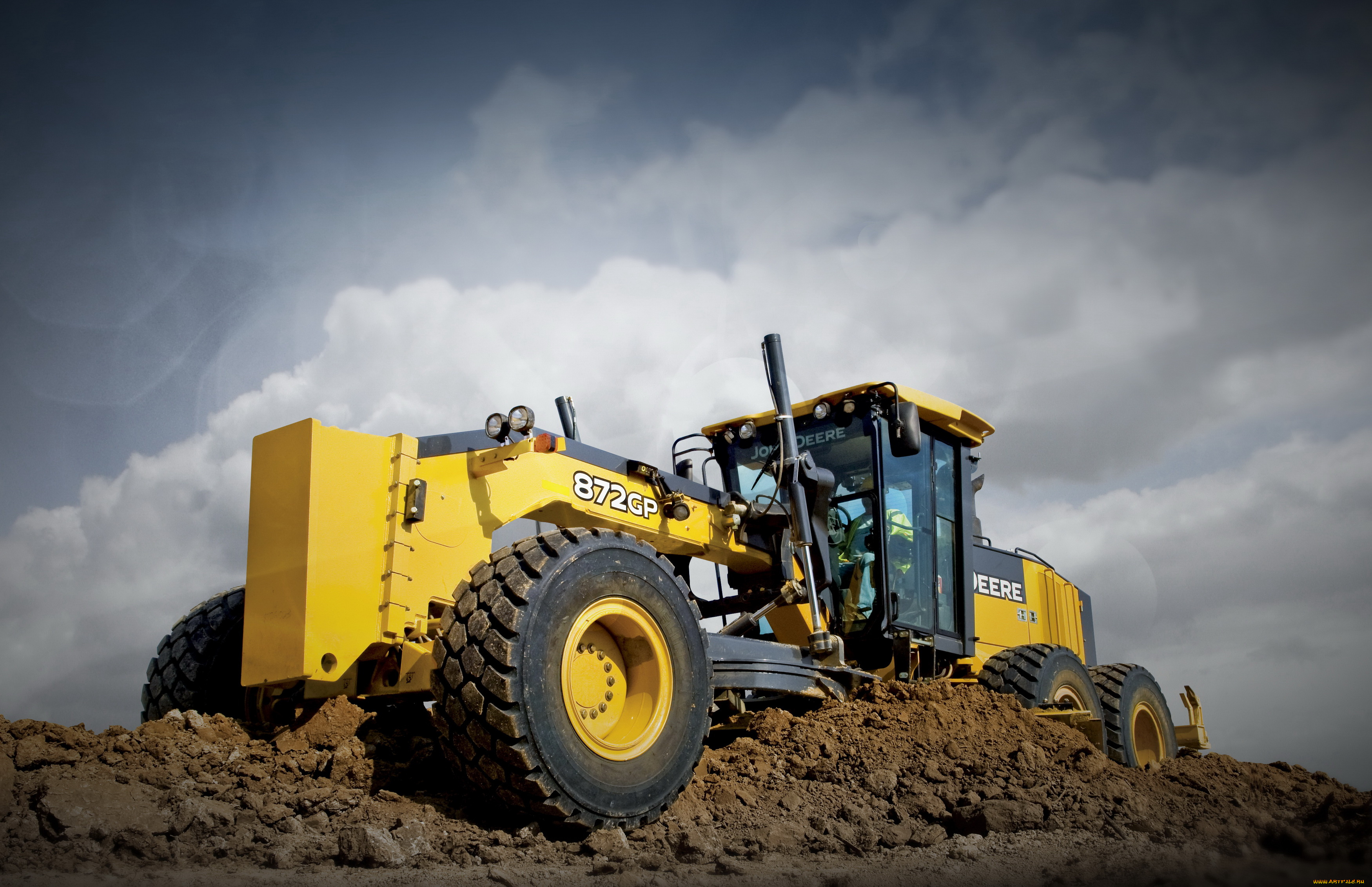 техника, грейдеры, john, deere