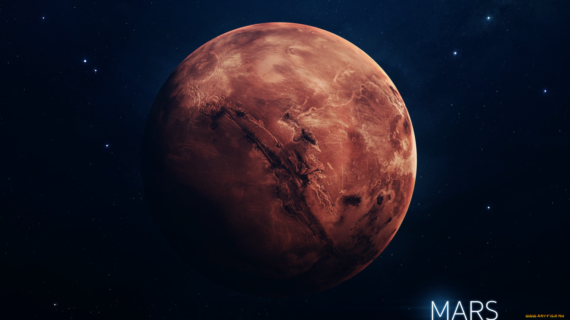 космос, марс, планета, звезды, солнечная, система, space, stars, арт, mars, planet, art, system, berries