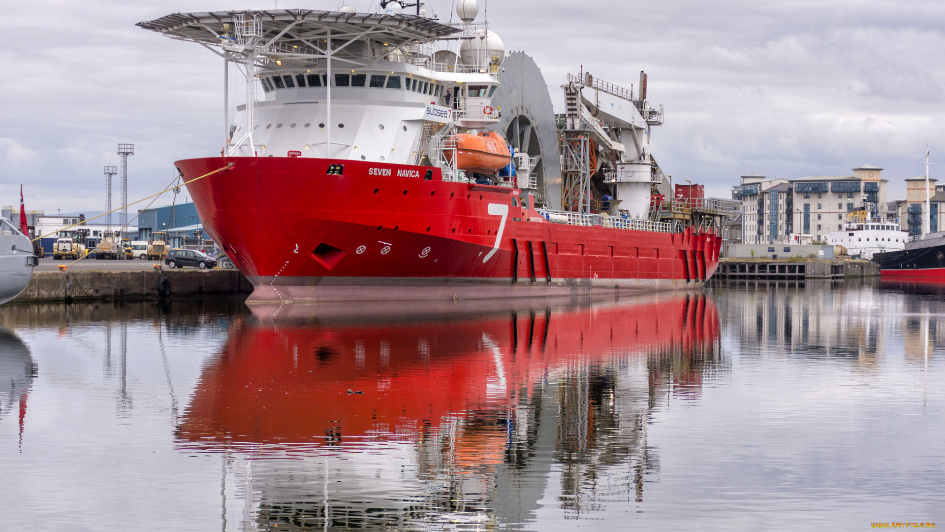 mv, seven, navica, корабли, другое, кабелеукладчик