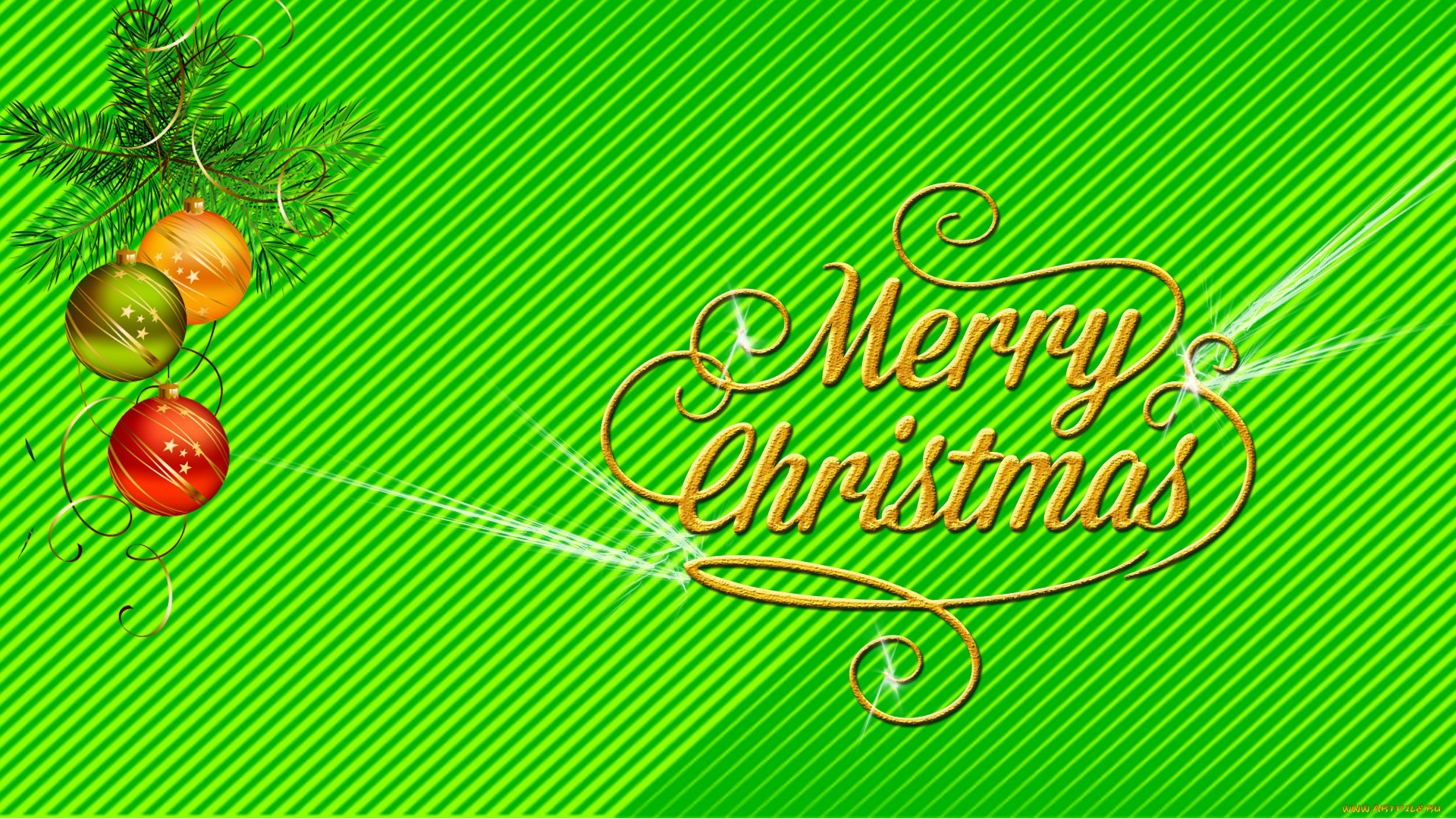 праздничные, векторная, графика, , новый, год, фон, шары