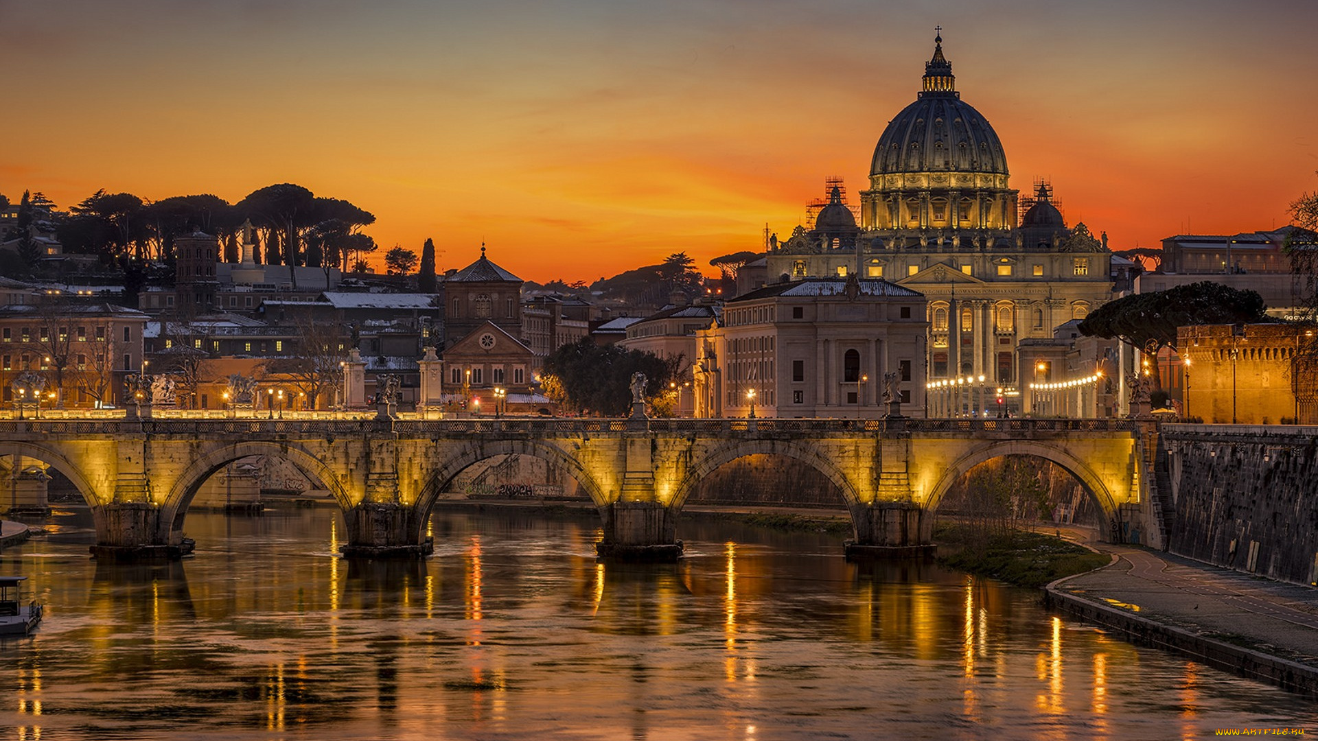 roma, города, рим, , ватикан, , италия, простор