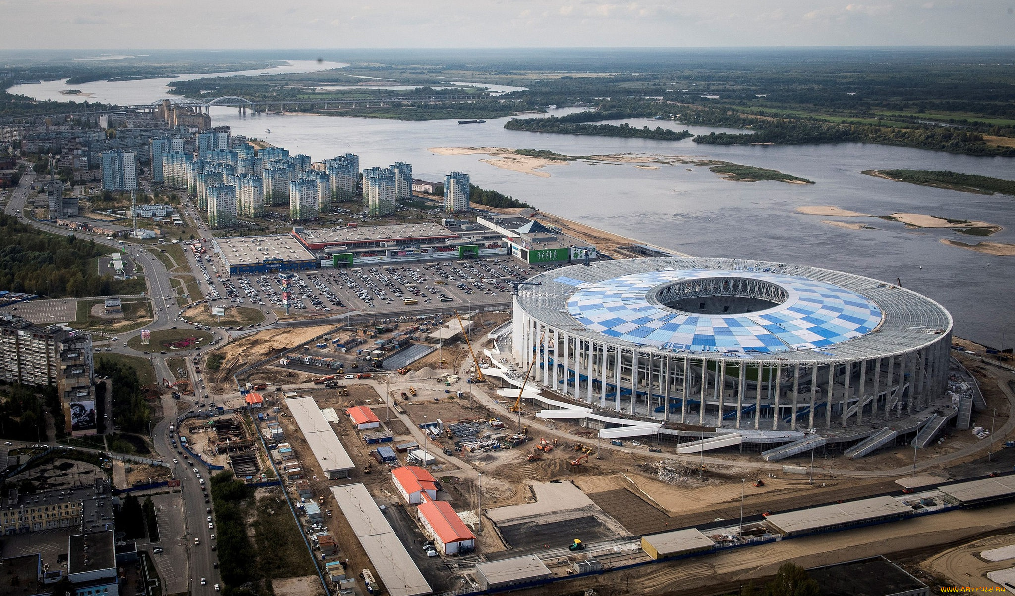 спорт, стадионы, нижний, новгород, стадион, стрелка