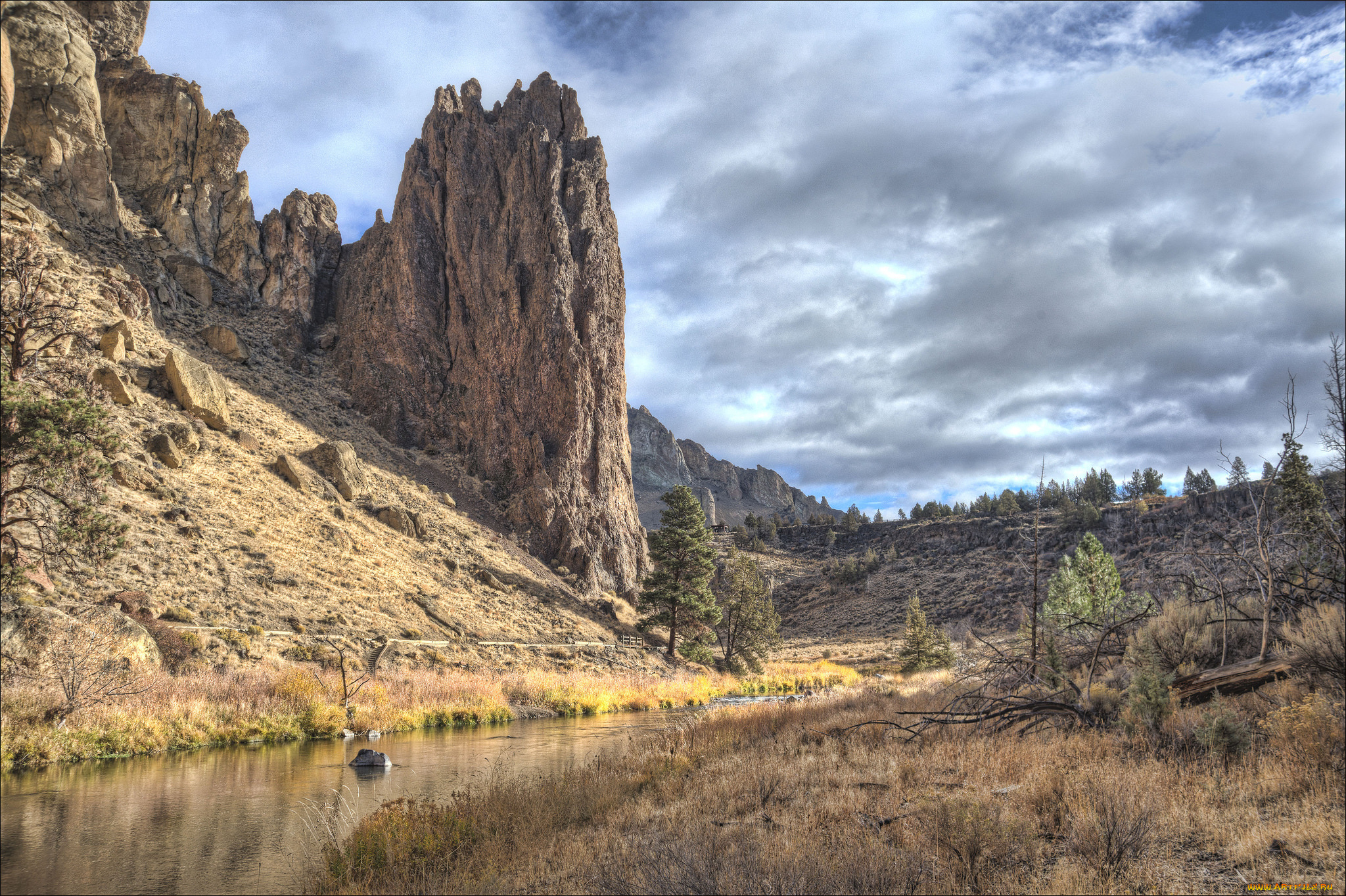 природа, горы, простор