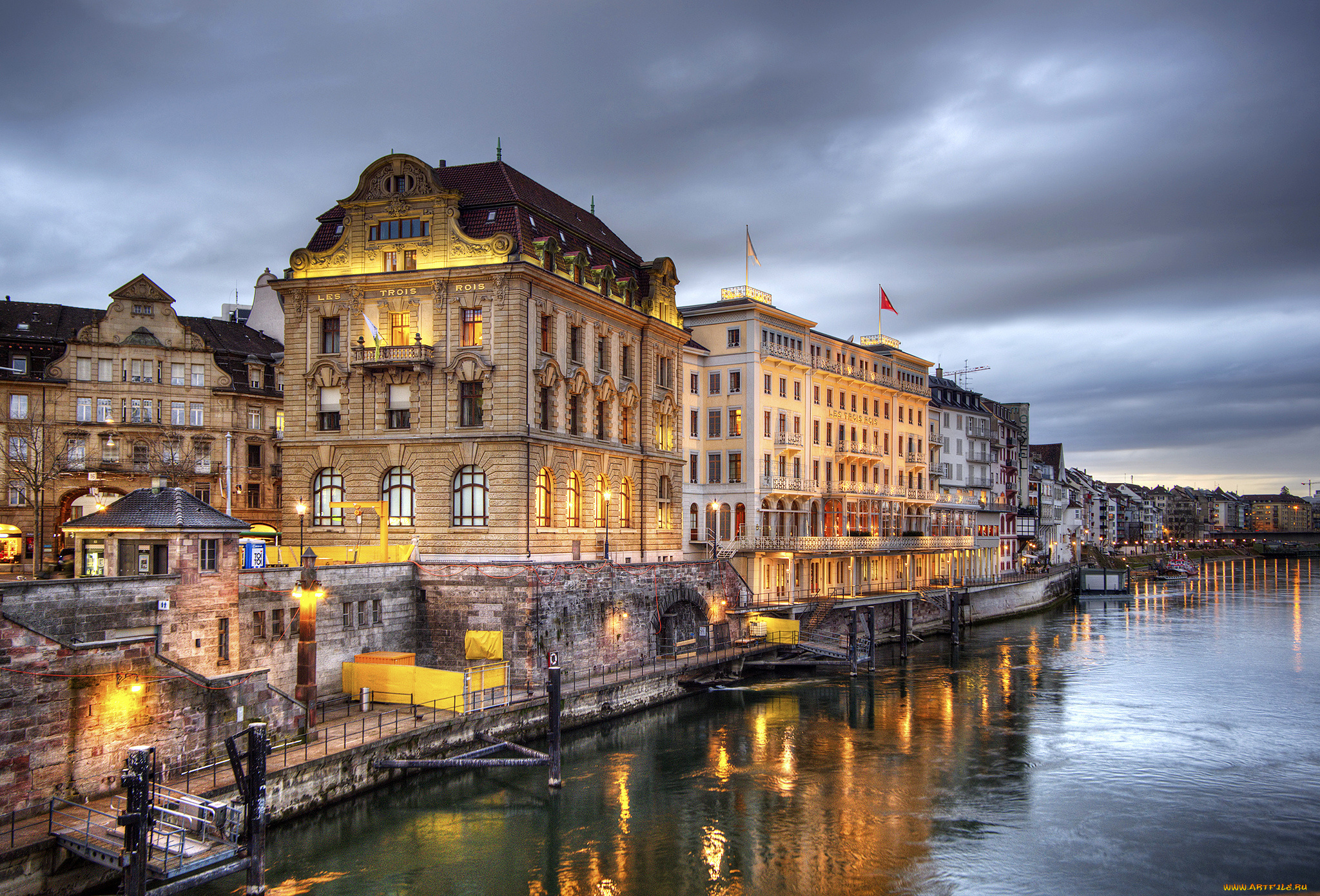 basel, -, switzerland, города, -, улицы, , площади, , набережные, простор