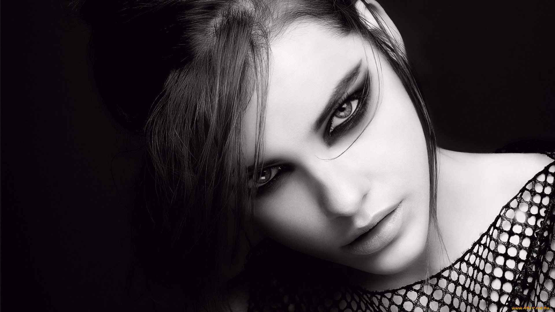 девушки, barbara, palvin, монохром