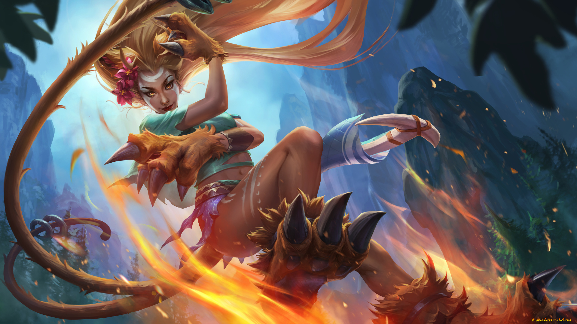 видео, игры, heroes, of, newerth, wildcat, heroes, of, newerth