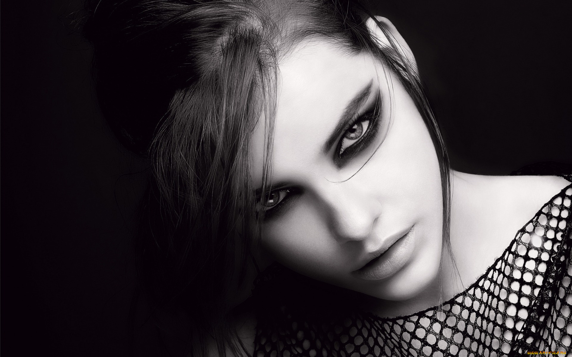 девушки, barbara, palvin, монохром