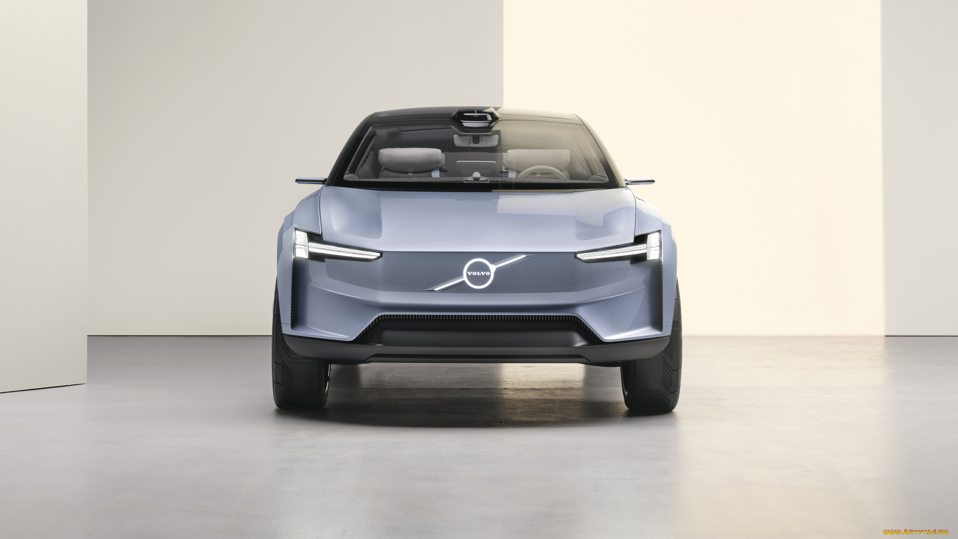 автомобили, volvo, concept, recharge, 2021, вид, спереди, вольво