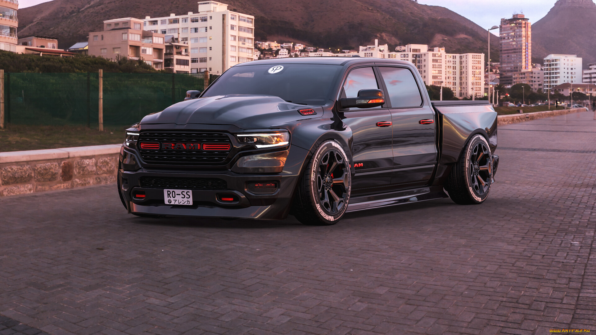 dodge, ram, 1500, автомобили, виртуальный, тюнинг, dodge, ram, 1500, ух, какаую, грязь, он, тварить, умеет, мама, родная