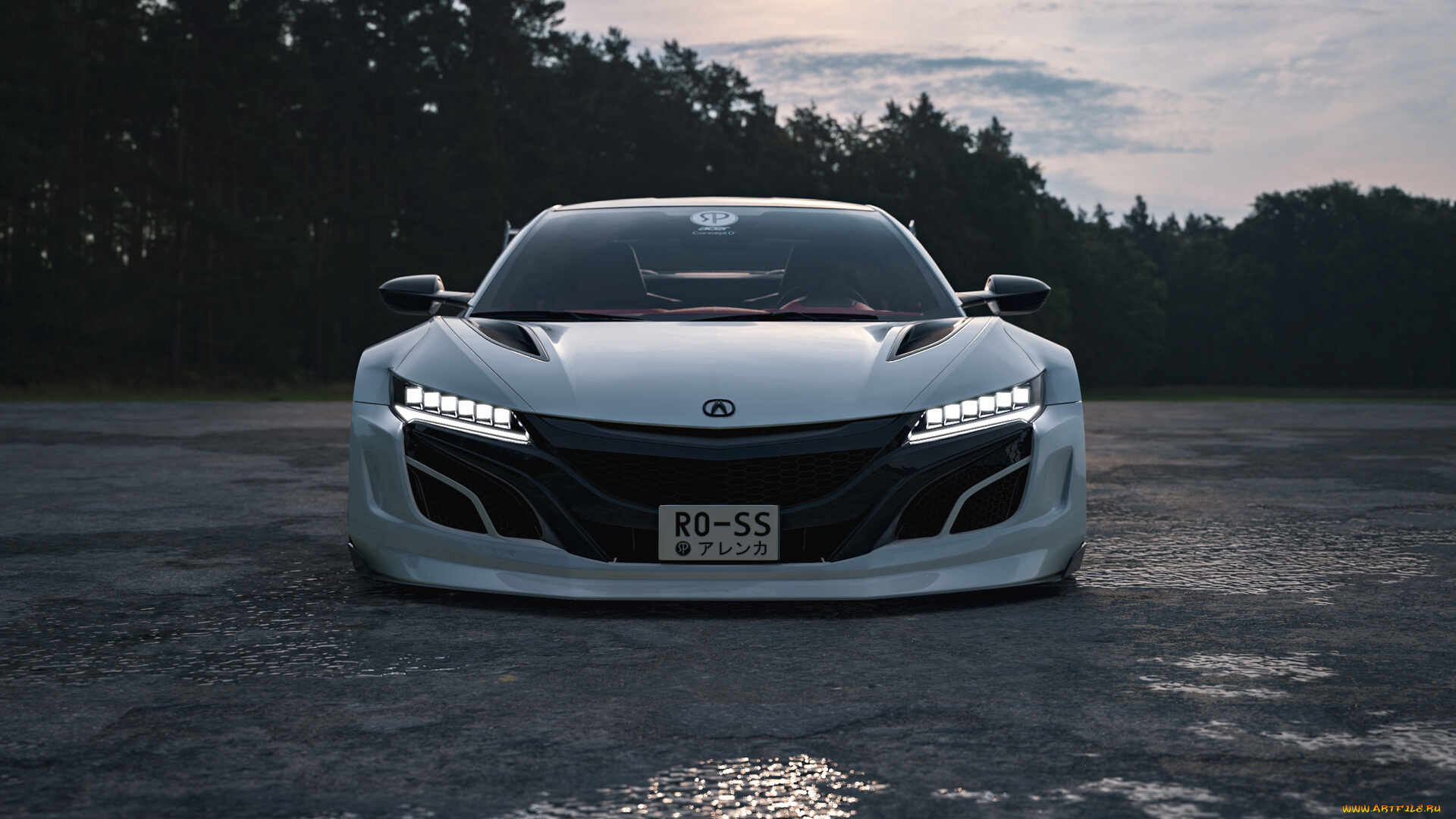 honda, acura, nsx, widebody, автомобили, виртуальный, тюнинг, honda, acura, nsx, widebody, эта, девчёнка, такую, грязь, может, варить, мама, мия