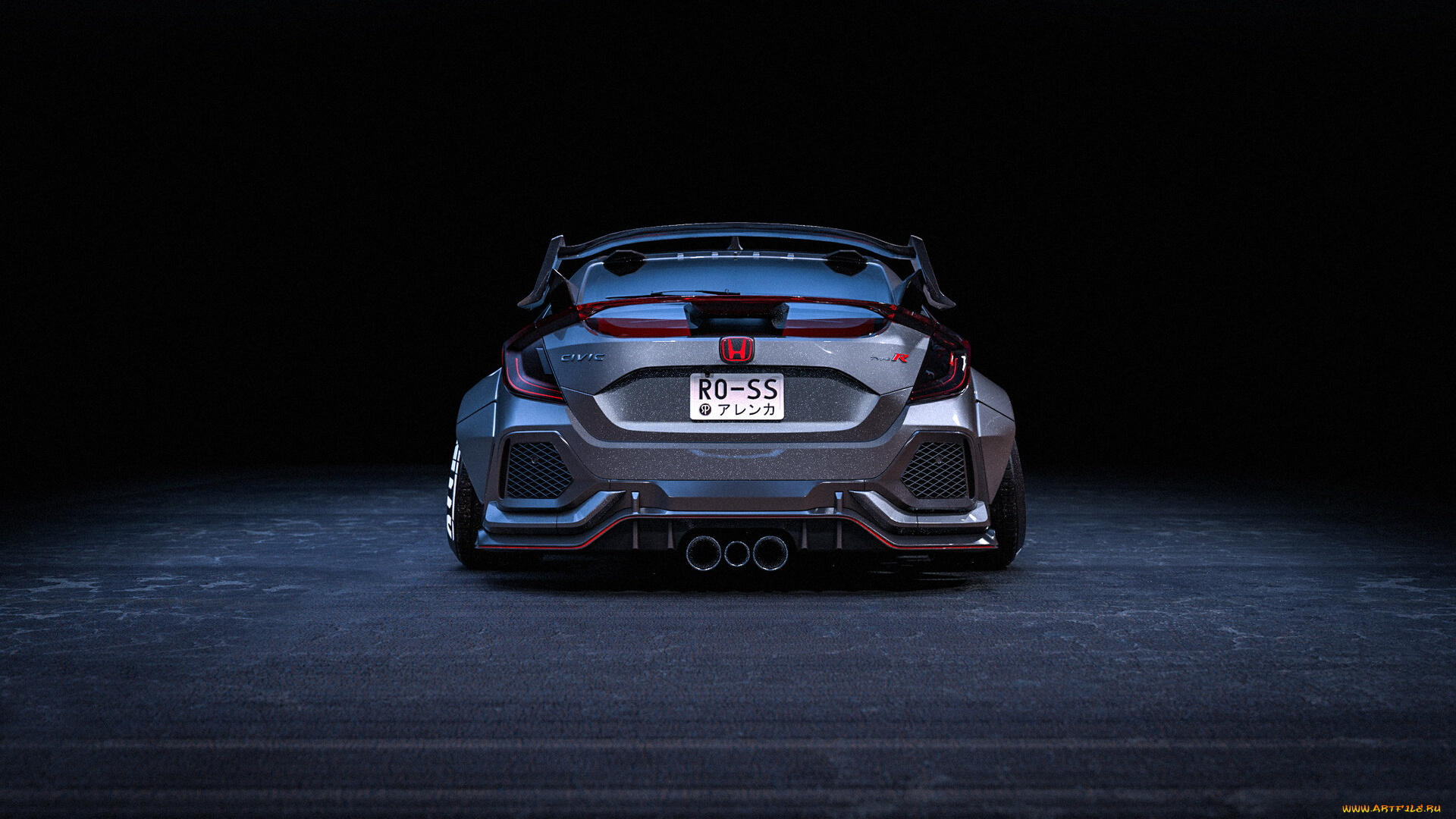 honda, civic, type-r, fk8, автомобили, виртуальный, тюнинг, honda, civic, type, r, fk8, японское, легендарное, качество, сделанное, на, века