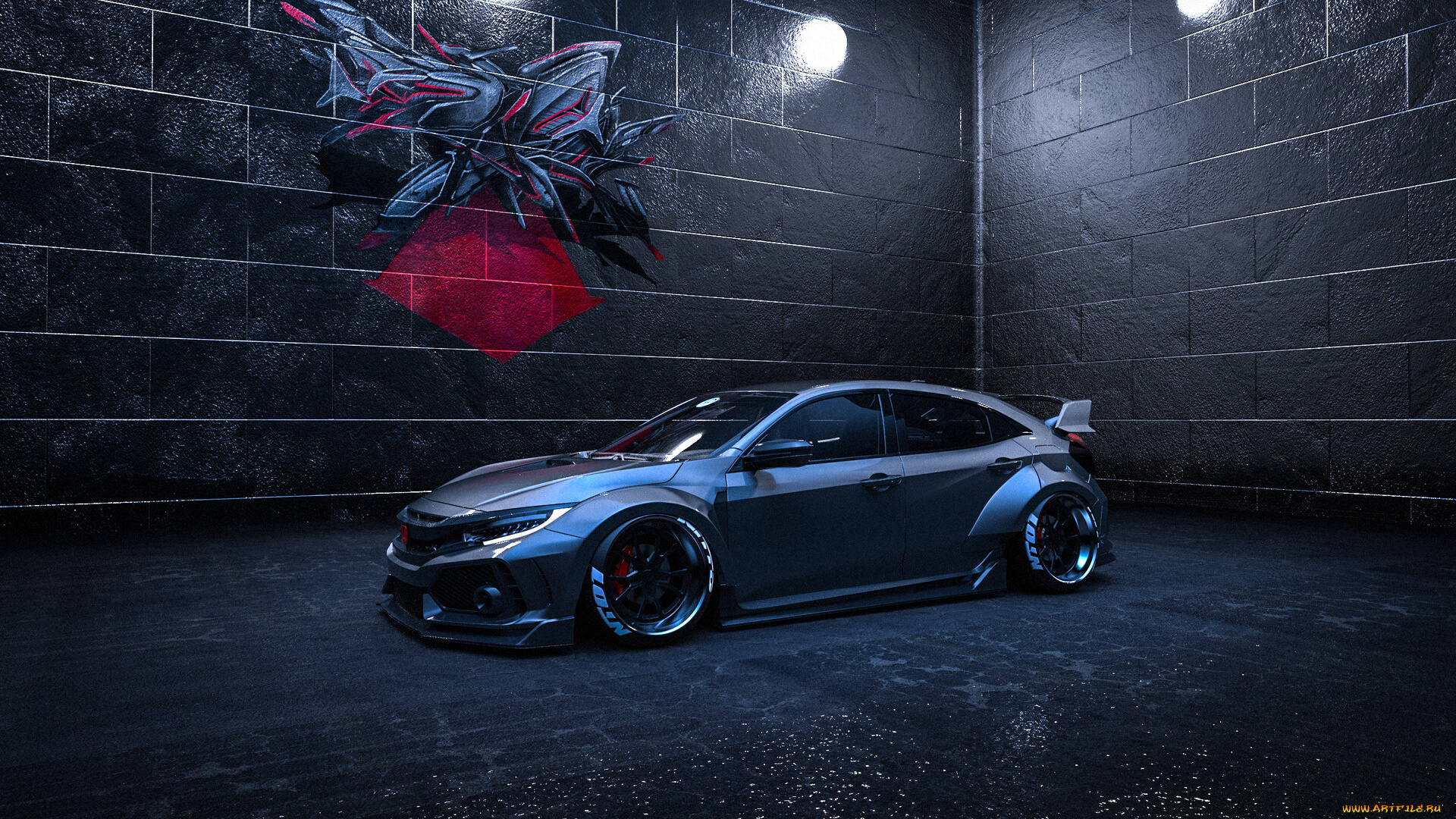 honda, civic, type-r, fk8, автомобили, виртуальный, тюнинг, honda, civic, type, r, fk8, японское, легендарное, качество, сделанное, на, века