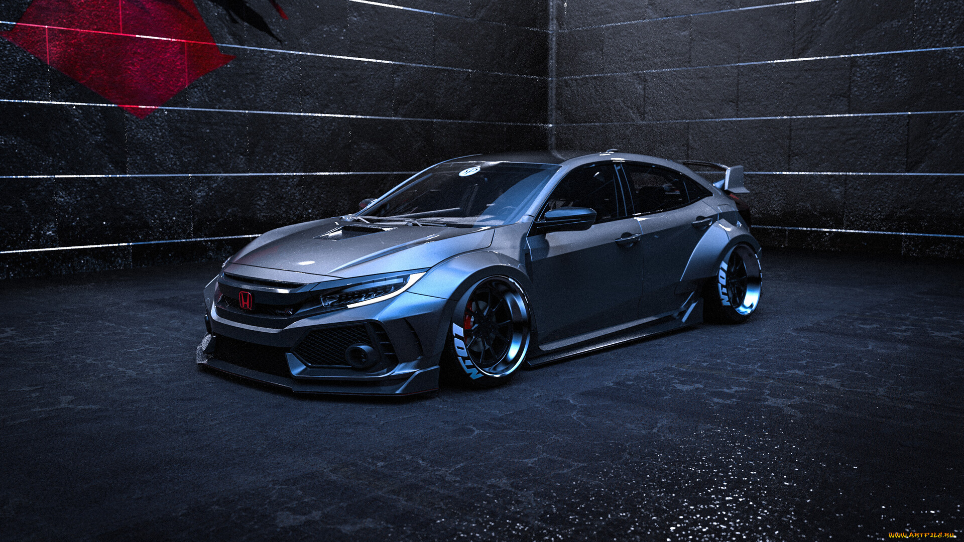 honda, civic, type-r, fk8, автомобили, виртуальный, тюнинг, honda, civic, type, r, fk8, японское, легендарное, качество, сделанное, на, века