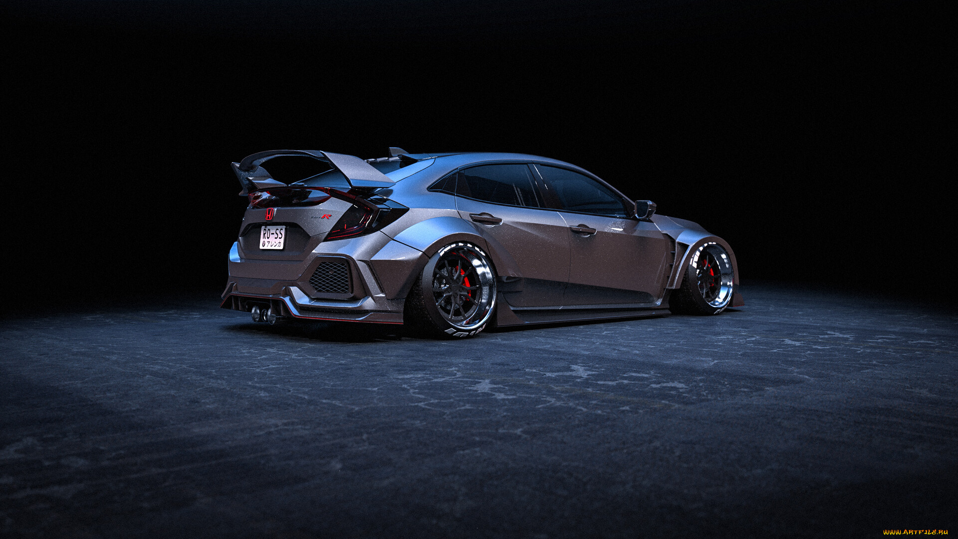 honda, civic, type-r, fk8, автомобили, виртуальный, тюнинг, honda, civic, type, r, fk8, японское, легендарное, качество, сделанное, на, века